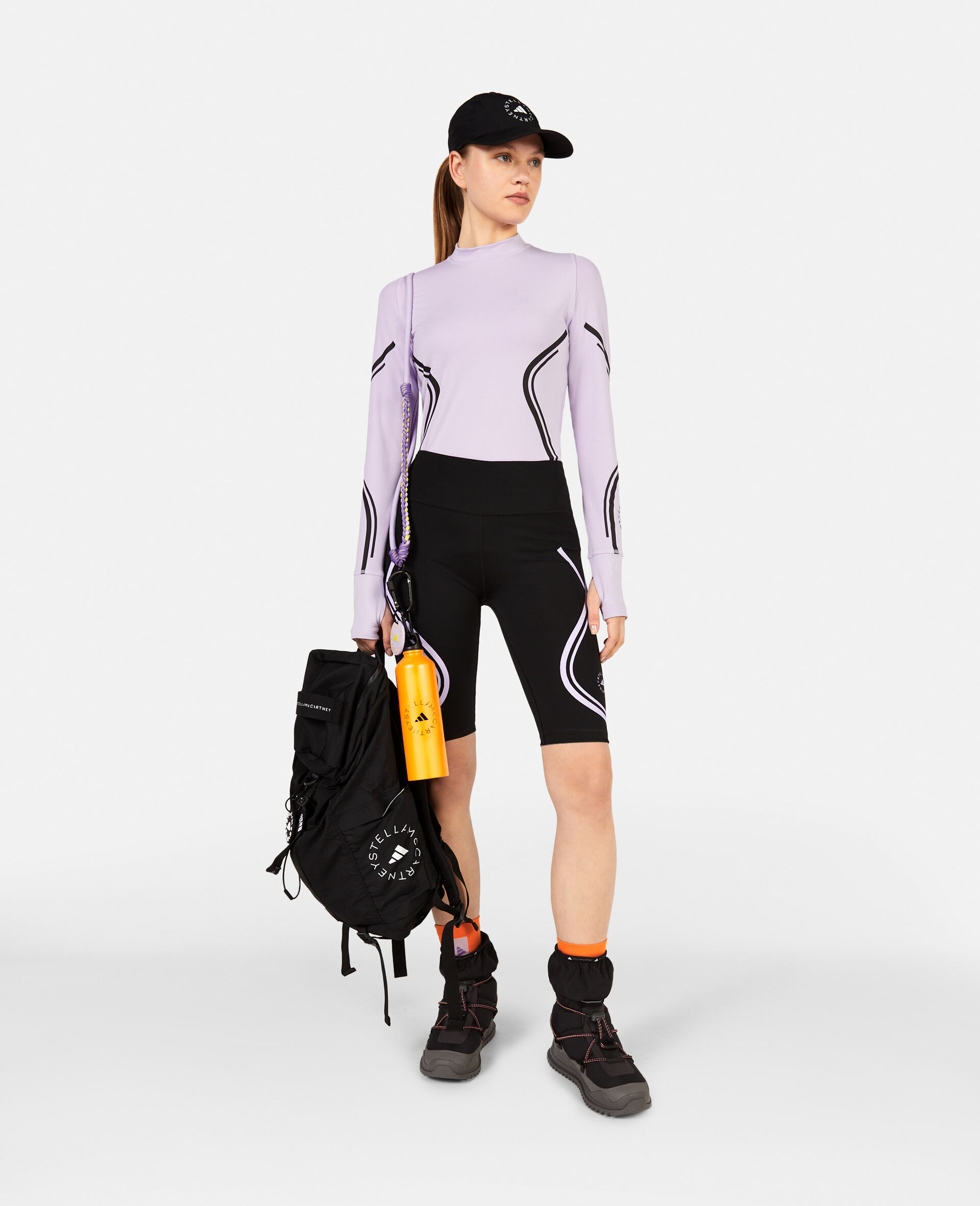 TruePace高领上衣-Purple-model TruePace高领上衣-Purple-model