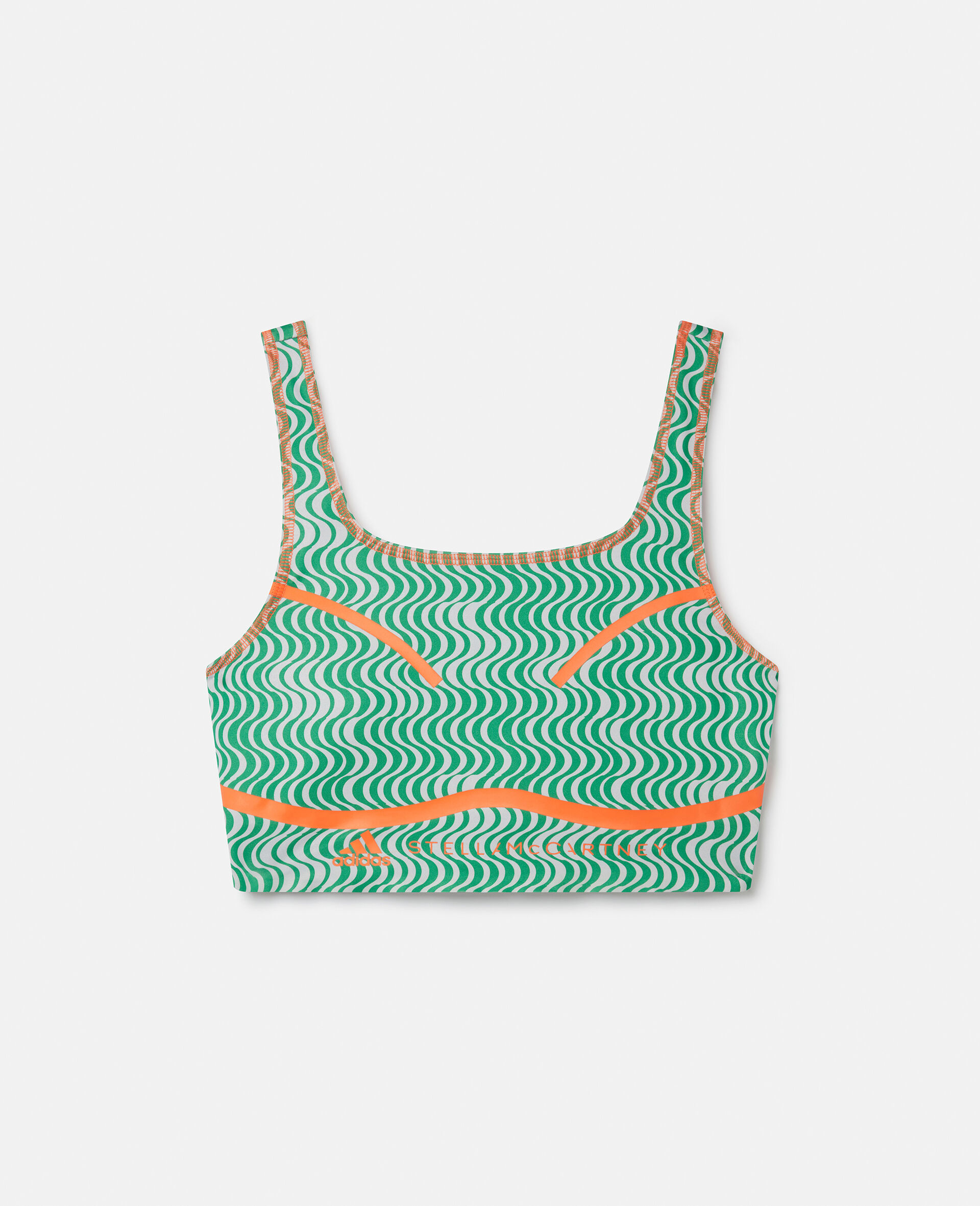 Printed Training Crop Top-Multicoloured-large