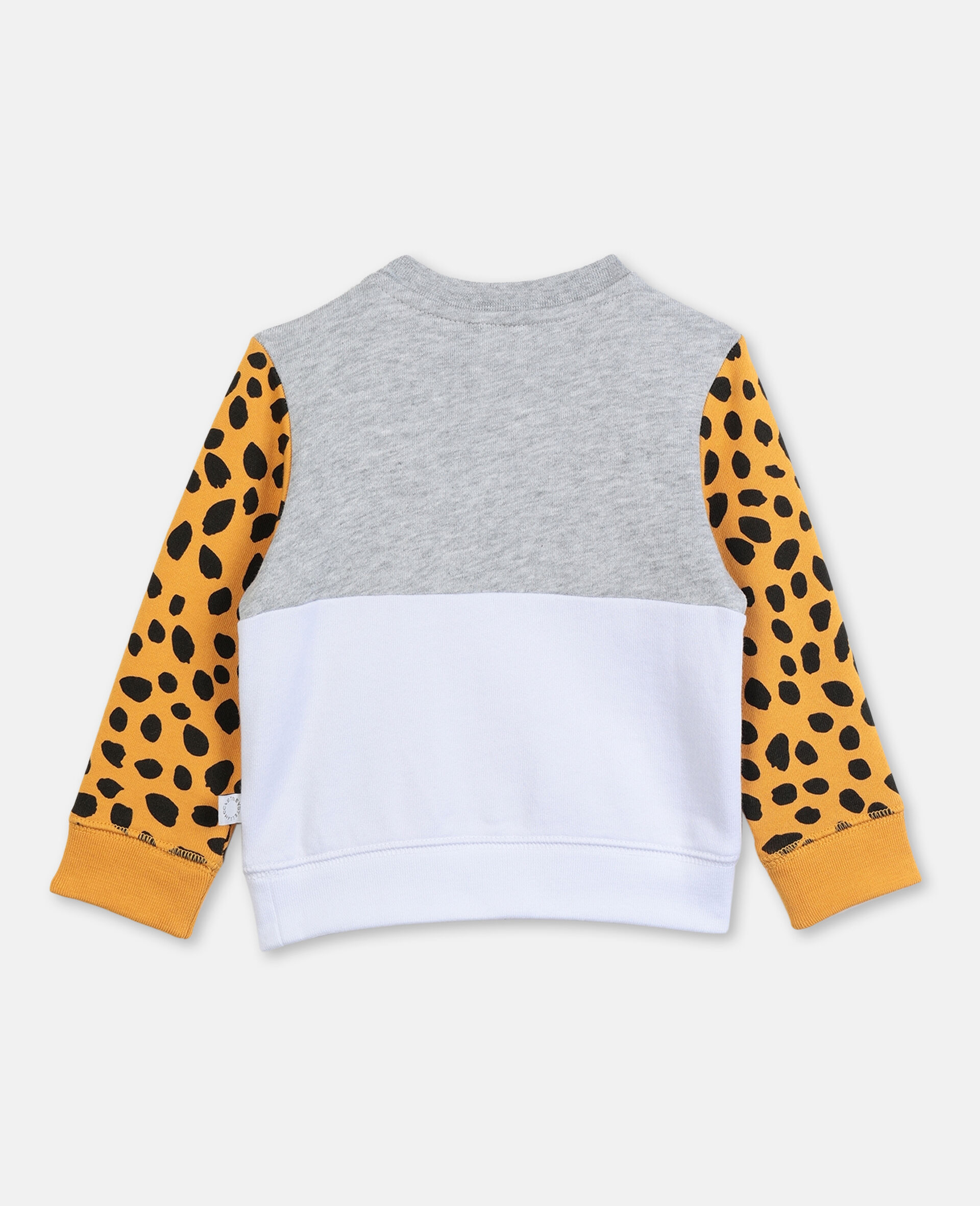 Tiger Cotton Sweatshirt-Grey-large image number 3
