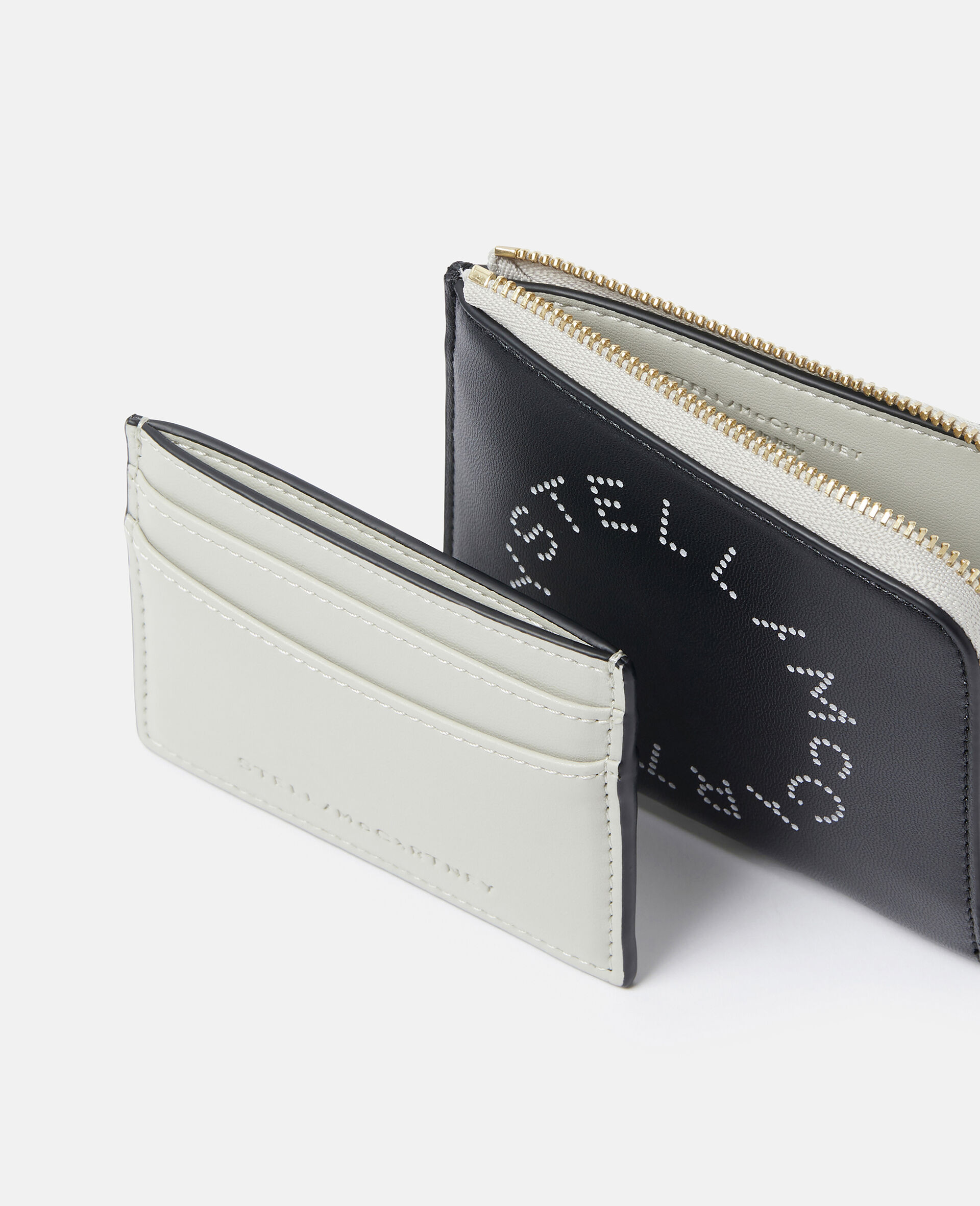 Logo Zip Cardholder-Black-large image number 3