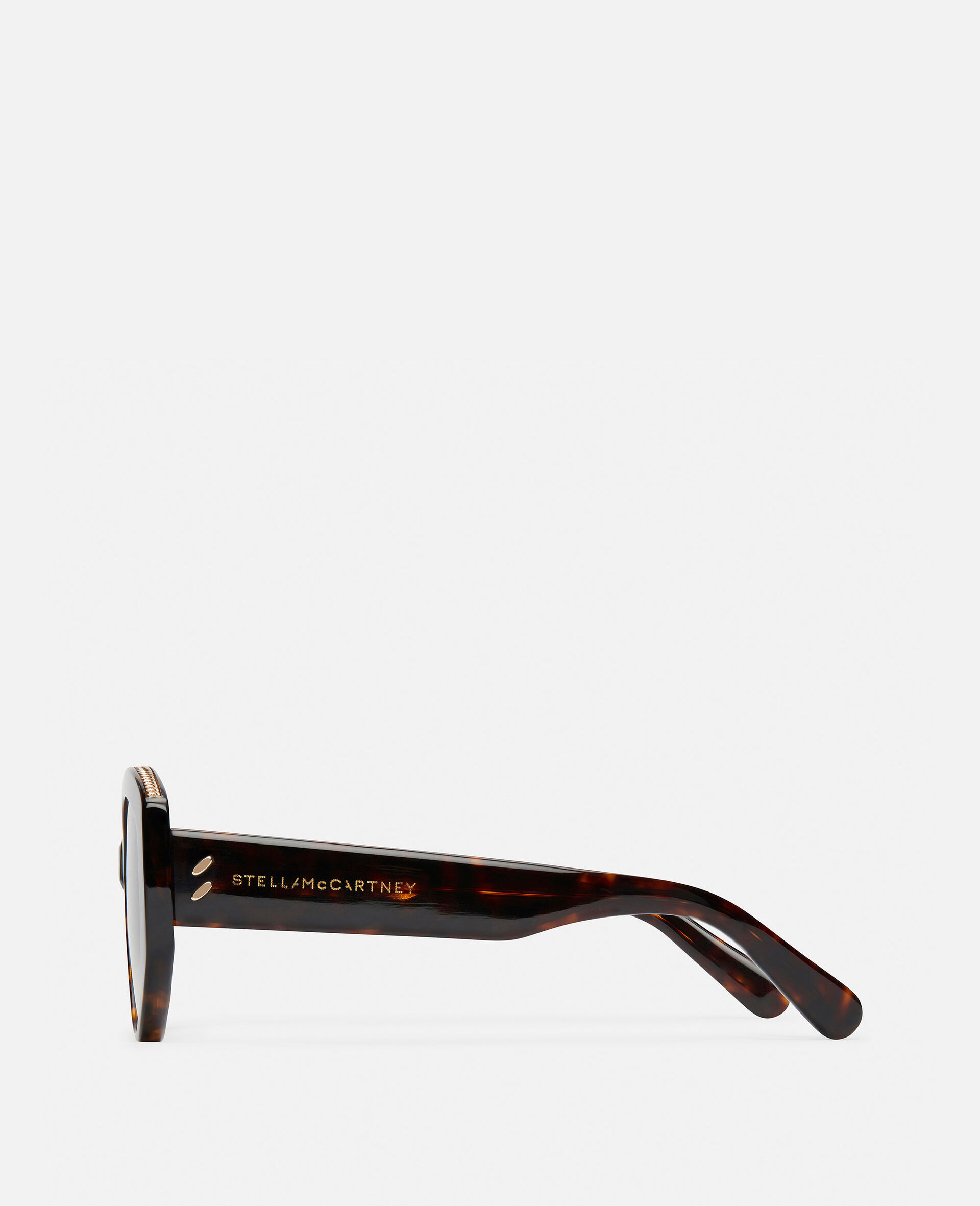 Oval Sunglasses-Black-large image number 1