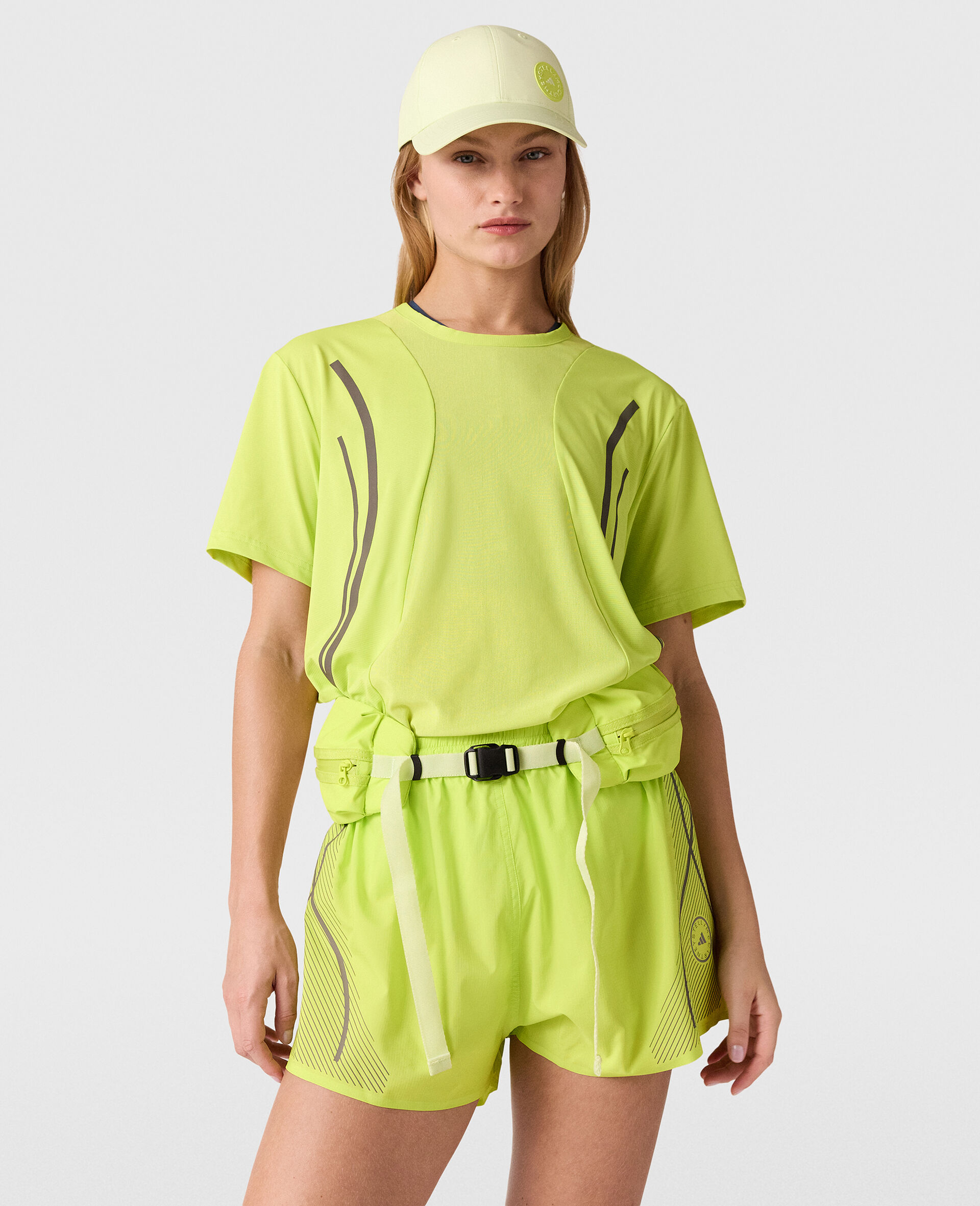 TruePace Running Shorts-Green-large image number 4