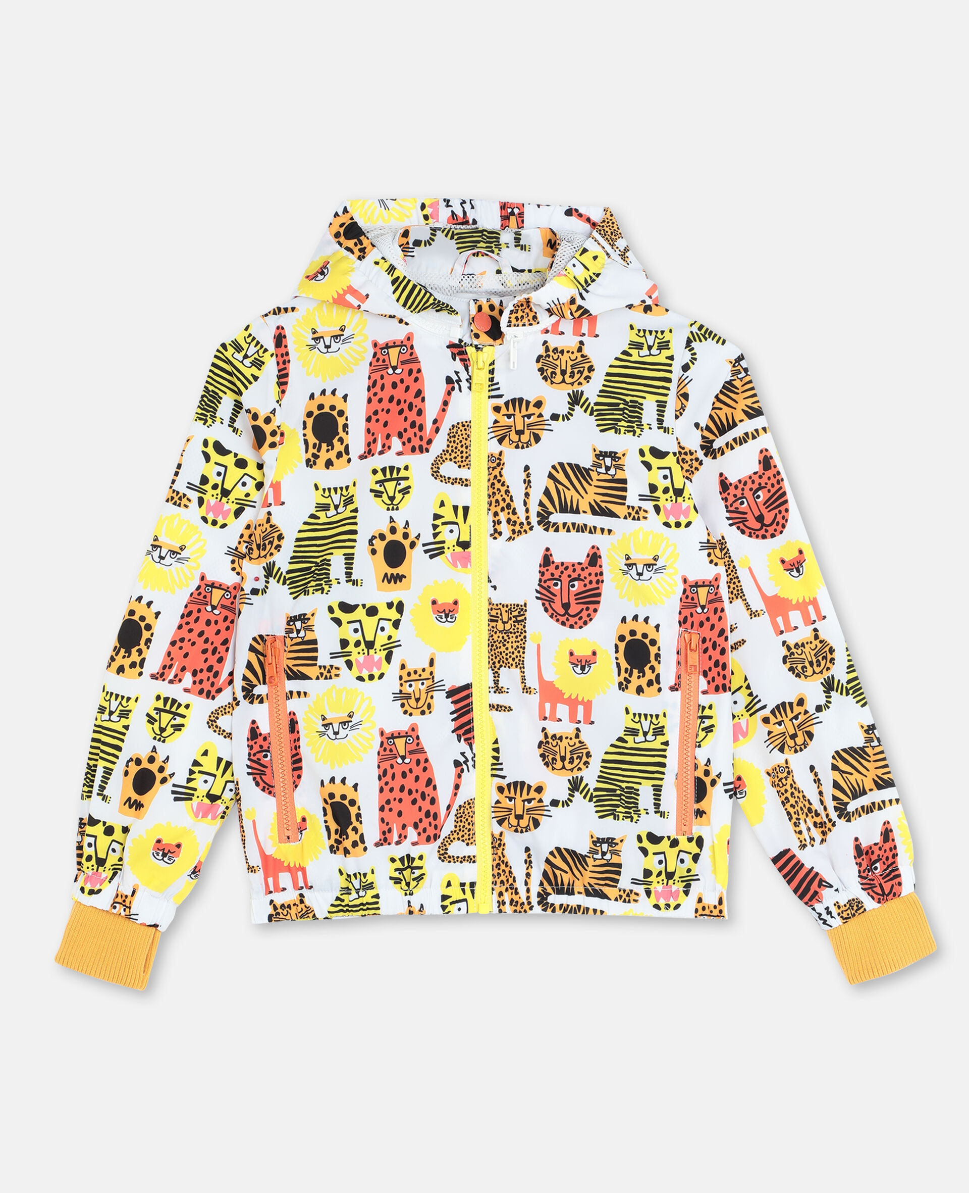 Veste A Motif Chats Sauvages Blanc Pour Kids Stella Mccartney Mc