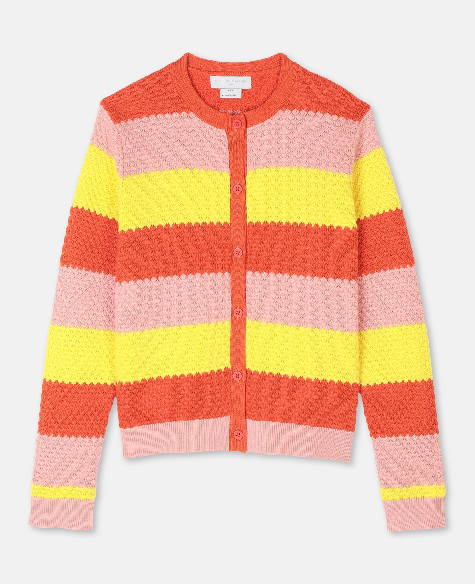 pink bubble cardigan