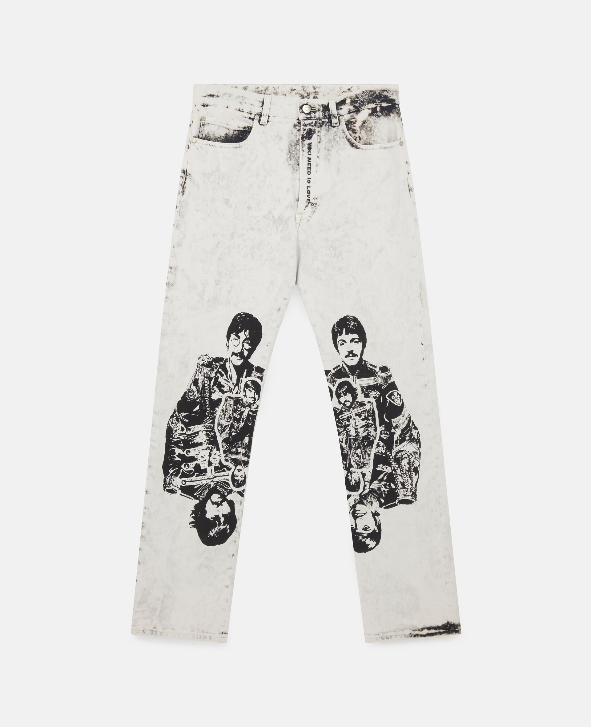 Get Back Denim trousers-White-large image number 0