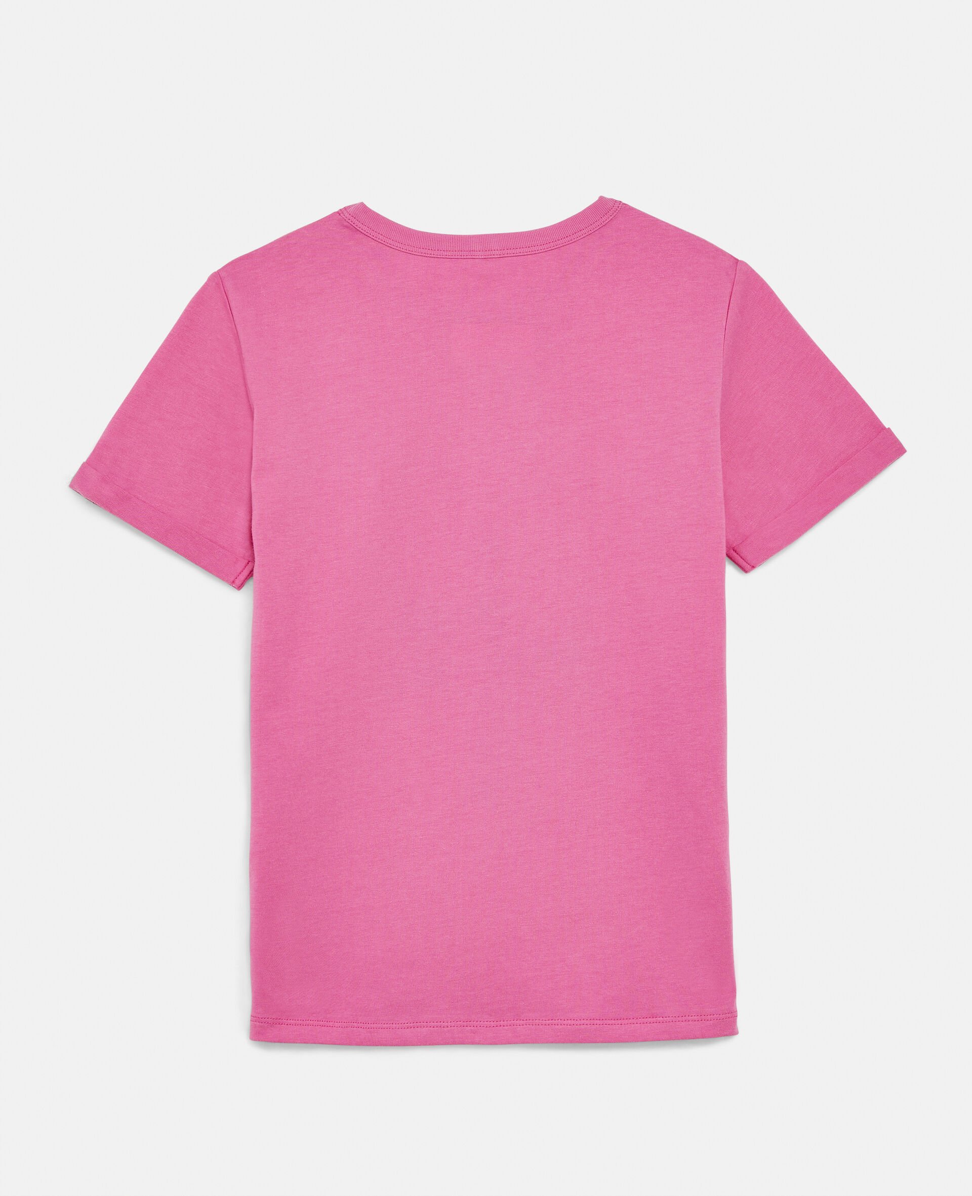 Popsicle Print Cotton T-Shirt-Pink-large image number 2