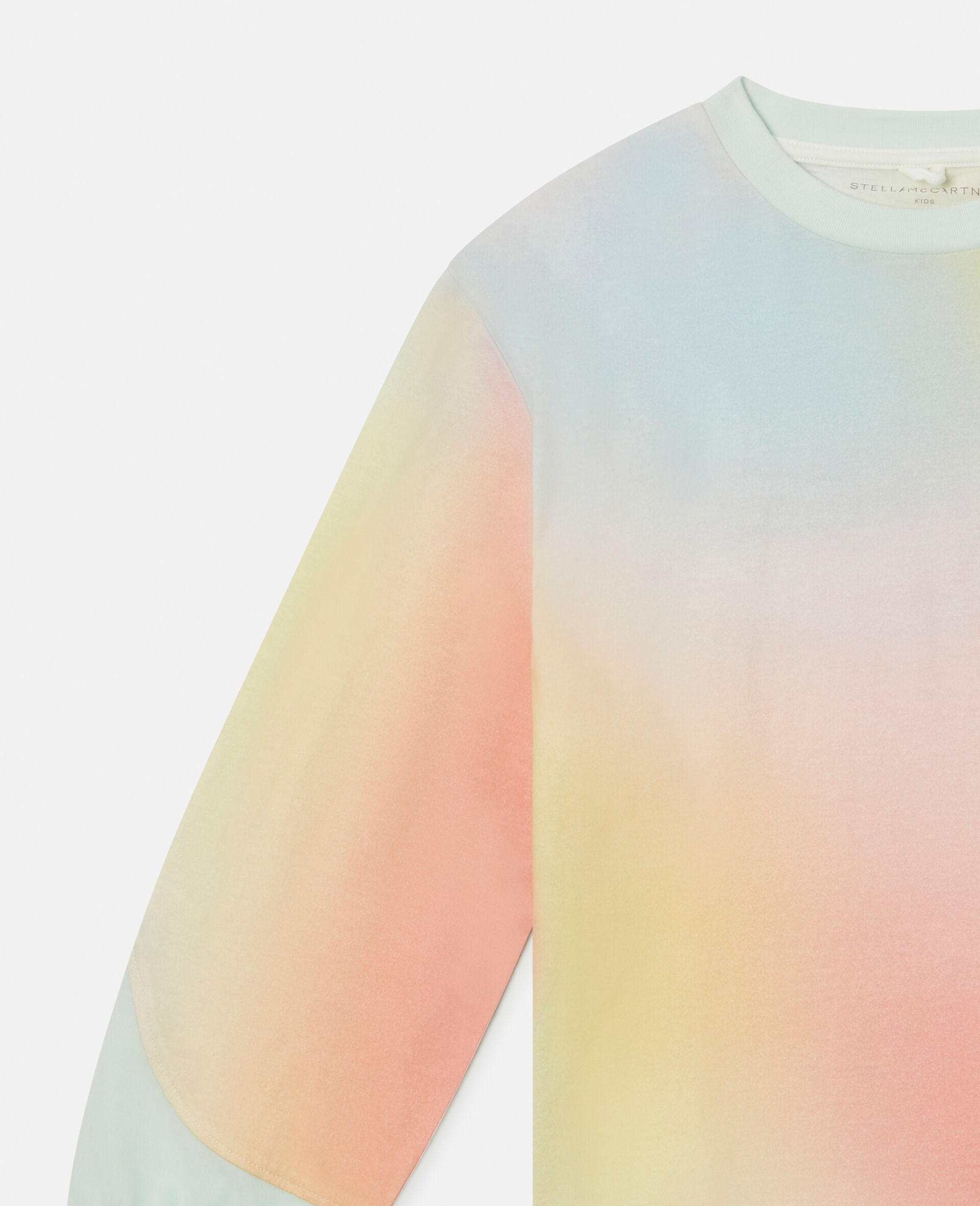 Ombré Print Sweatshirt-Multicolour-large image number 1