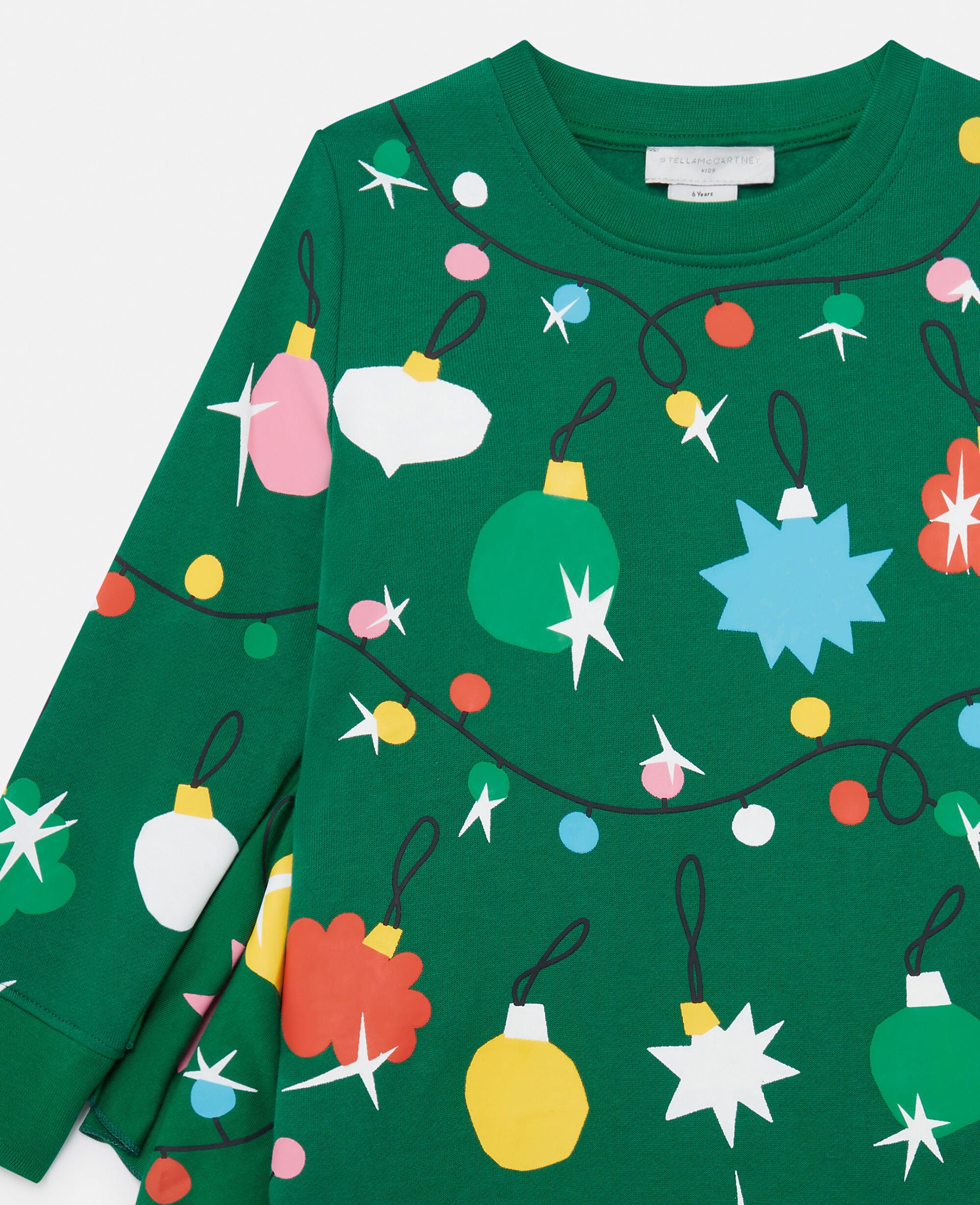 Women マルチカラー ビーズプリント バットウイング ドレス | Stella McCartney JP