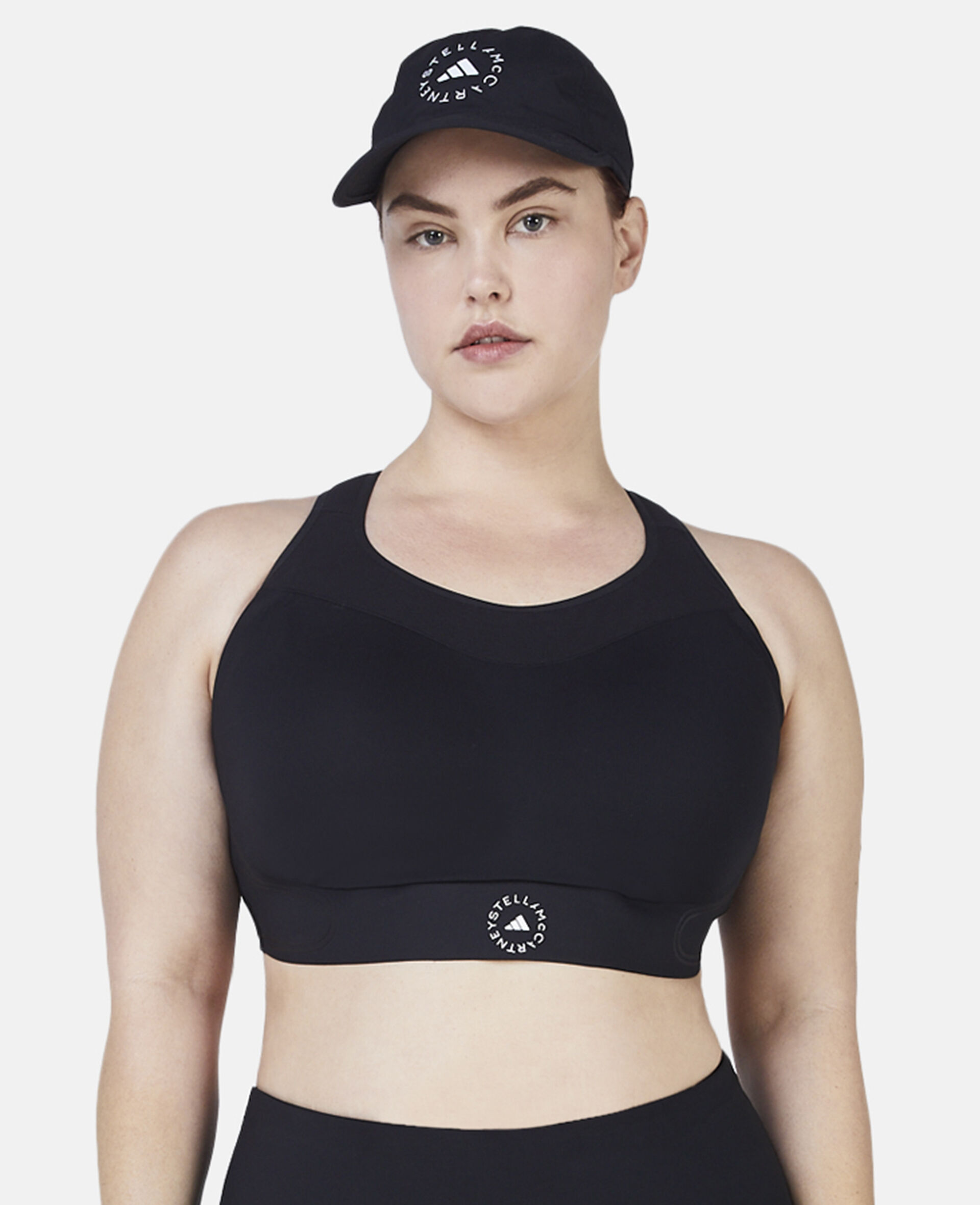 TruePace Plus Size High Support Sports Bra-Black-large image number 3