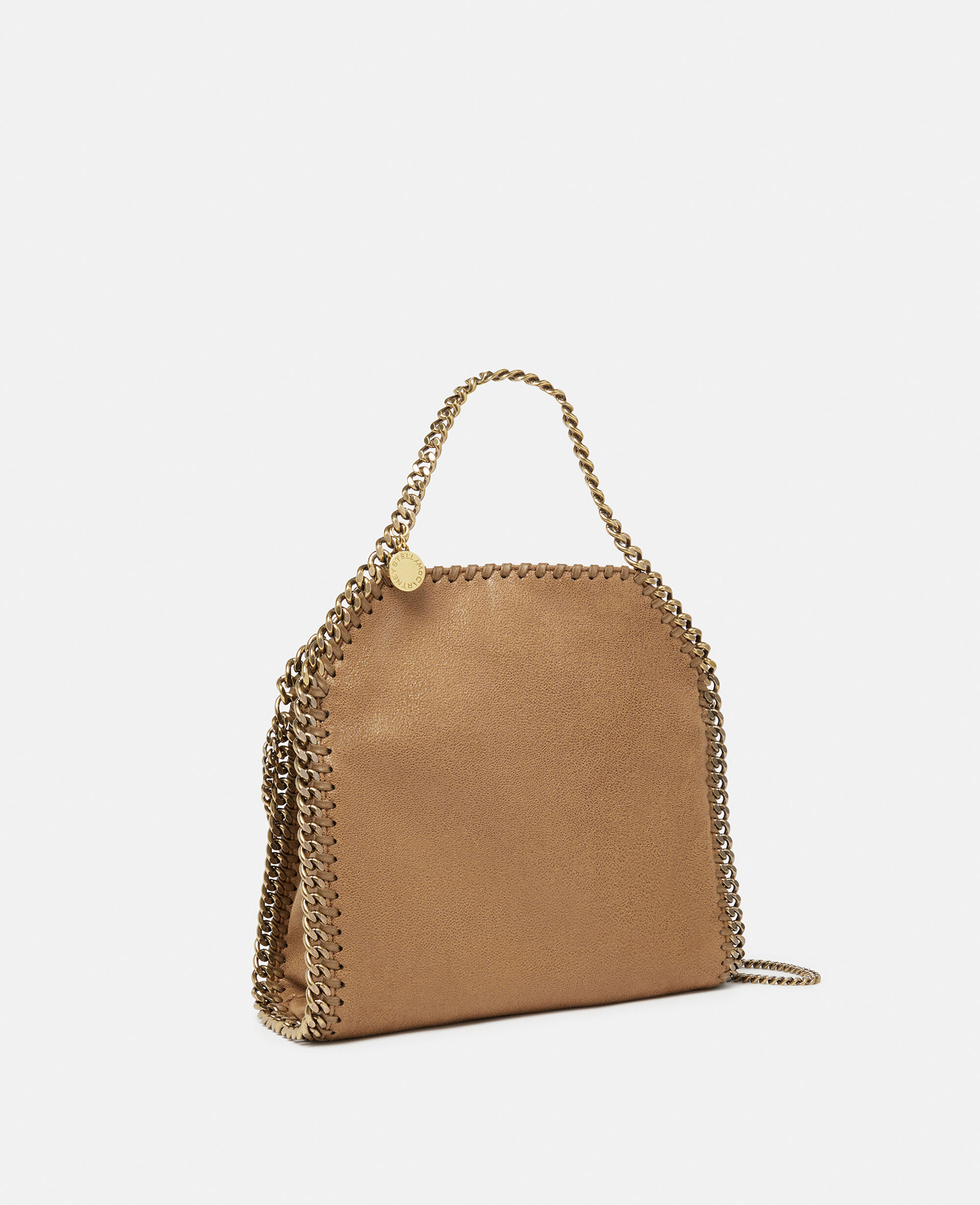 Women Pecan brown Falabella Mini Tote Bag Stella McCartney GB