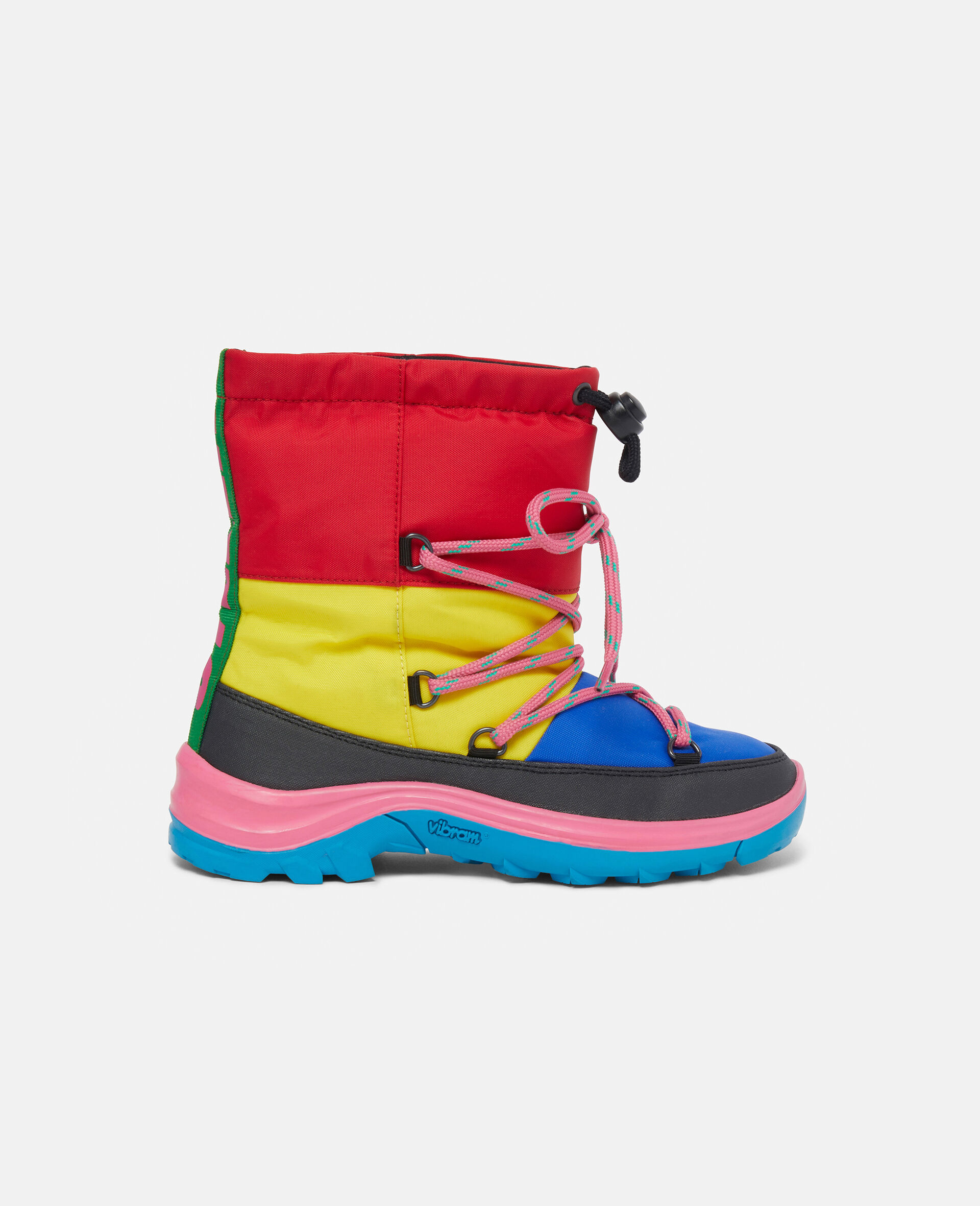 Colourblock Snow Boots-Multicolour-large