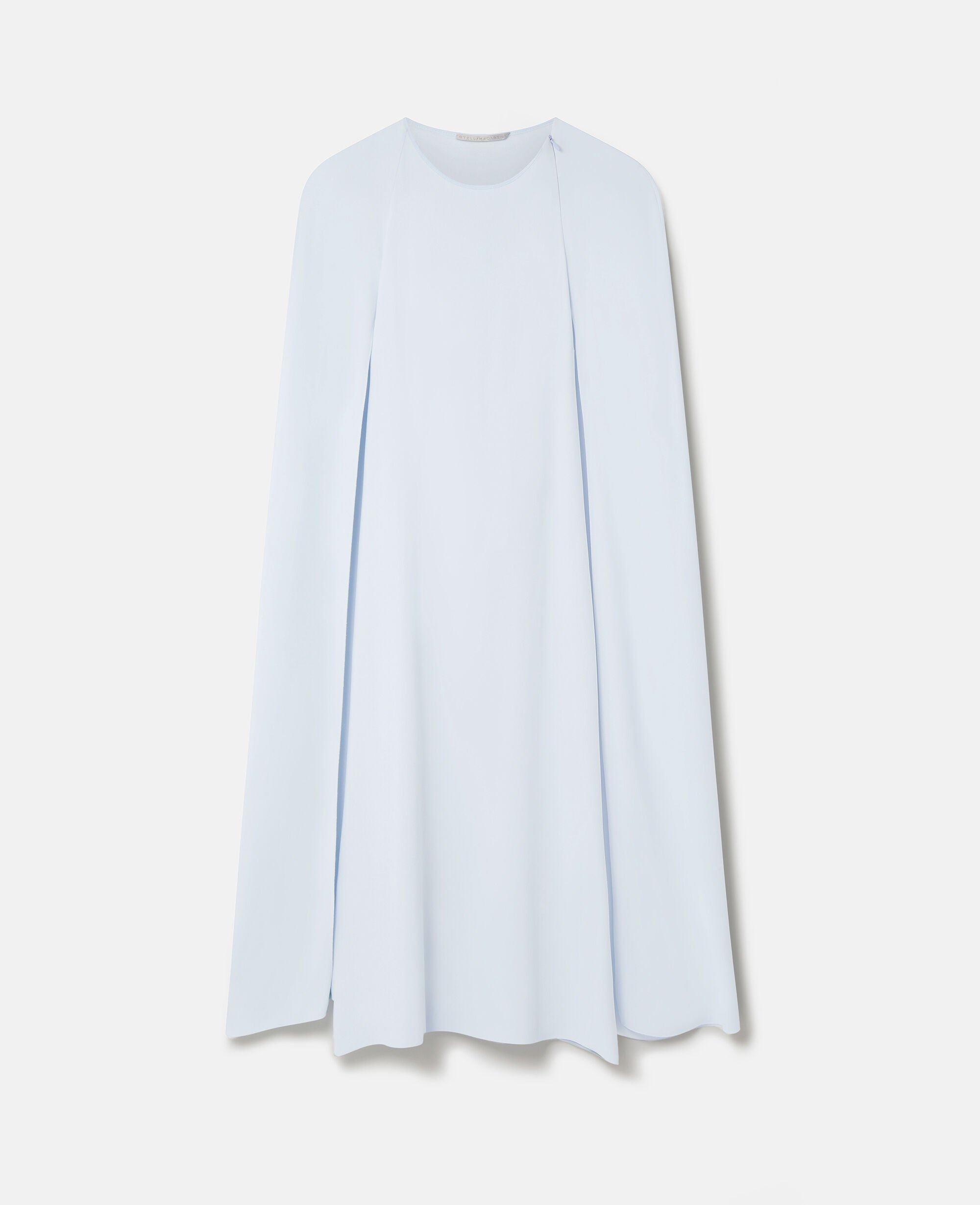 Women Ice Blue Cape Dress Stella McCartney US