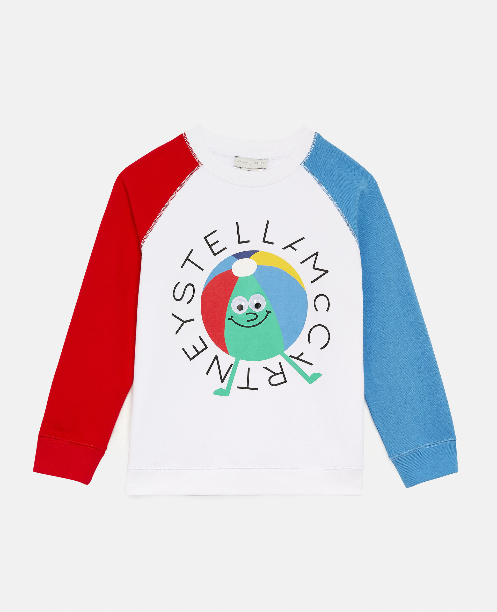 Beachball Logo Fleece Sweatshirt-Multicolour-large image number 0