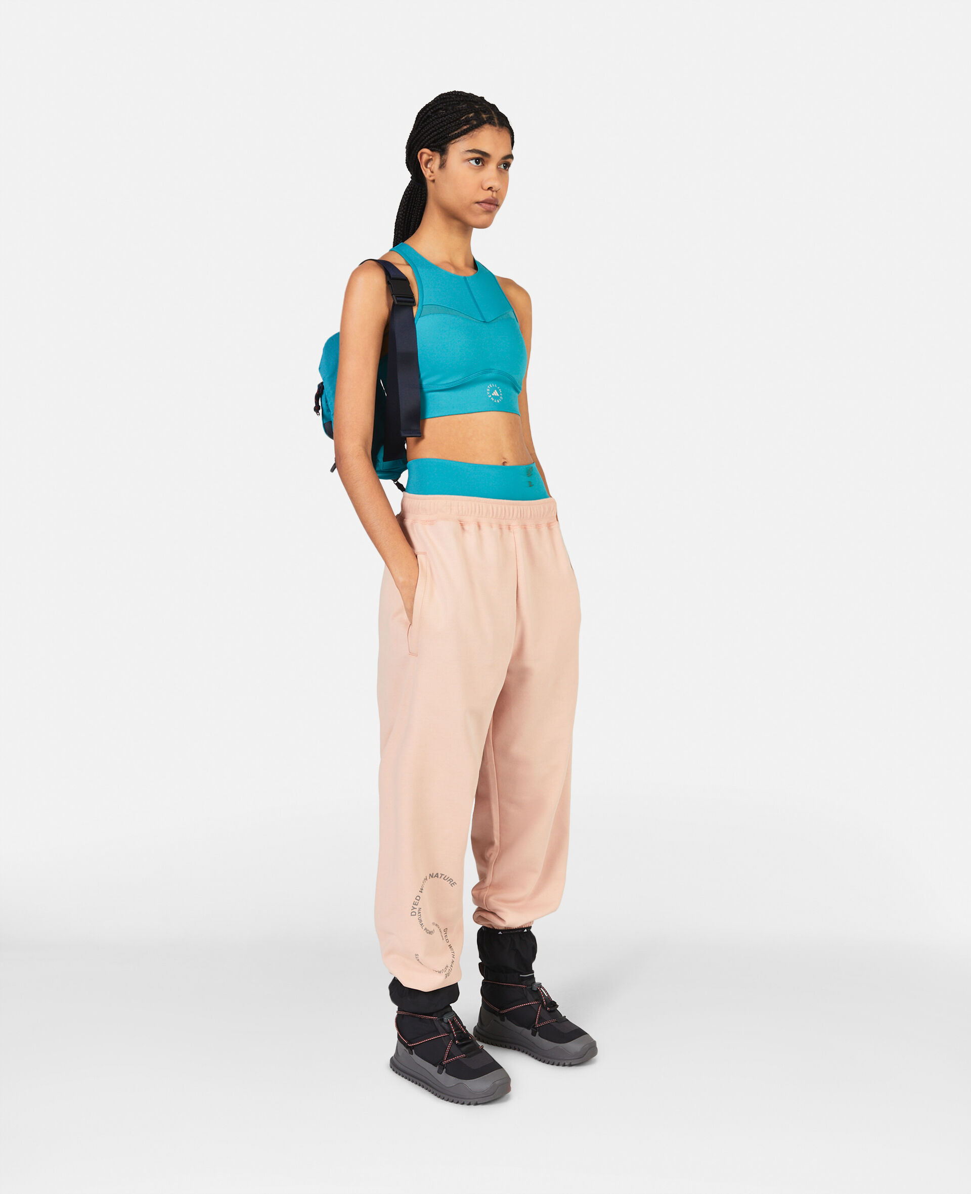 S Values Print UniteFit Sweatpants-Pink-large image number 1