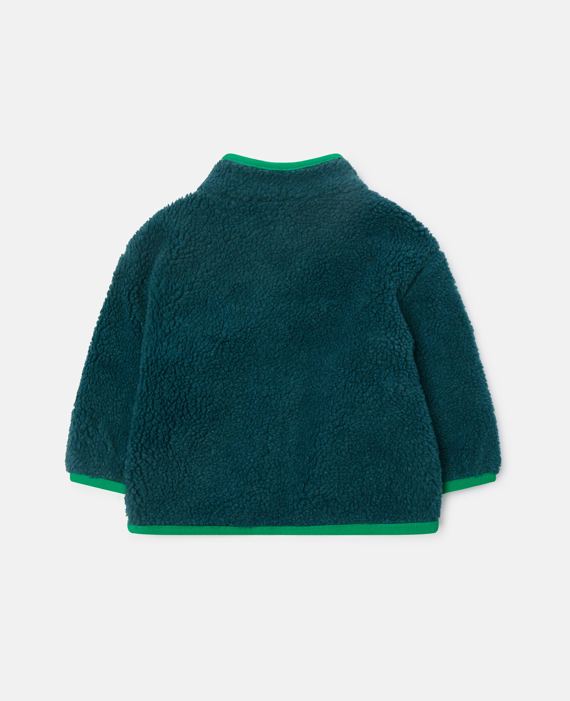 Fleece mit Earth Friends Grafik-Blau-large image number 2