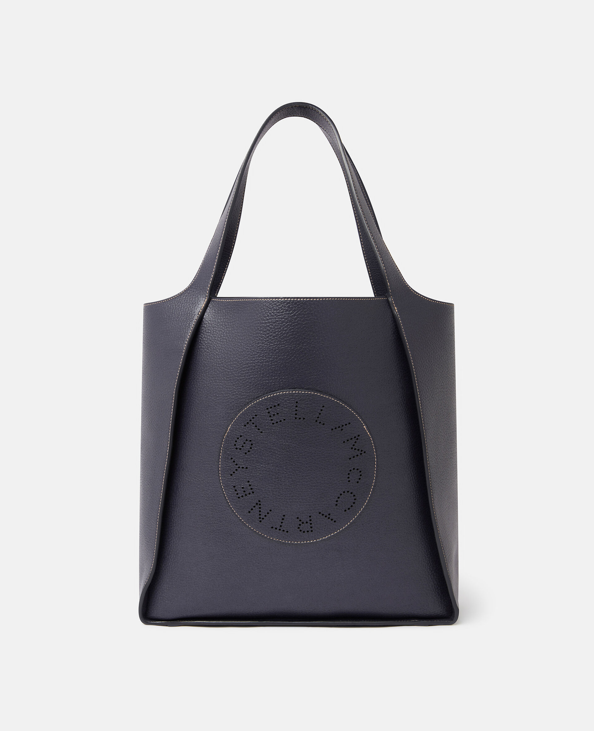 Logo Square Tote Bag-Blue-large image number 0
