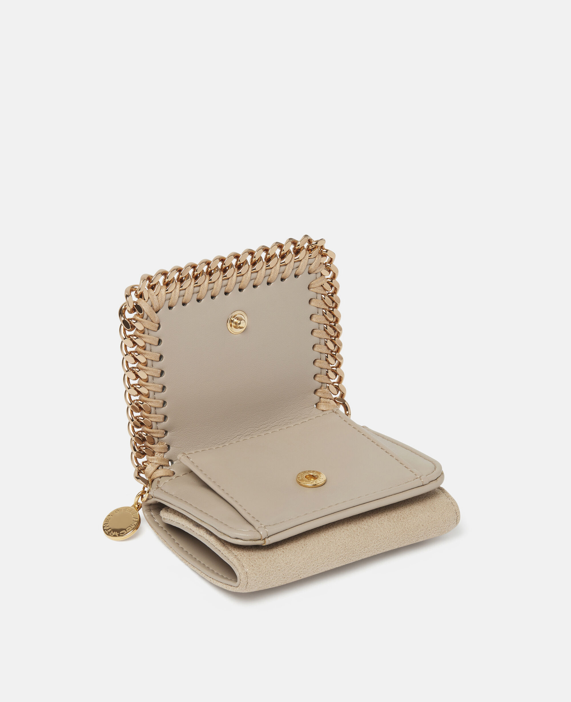 【一部予約販売中】 Tri-Fold Falabella Cream Clotted Women Wallet Stella | 小物