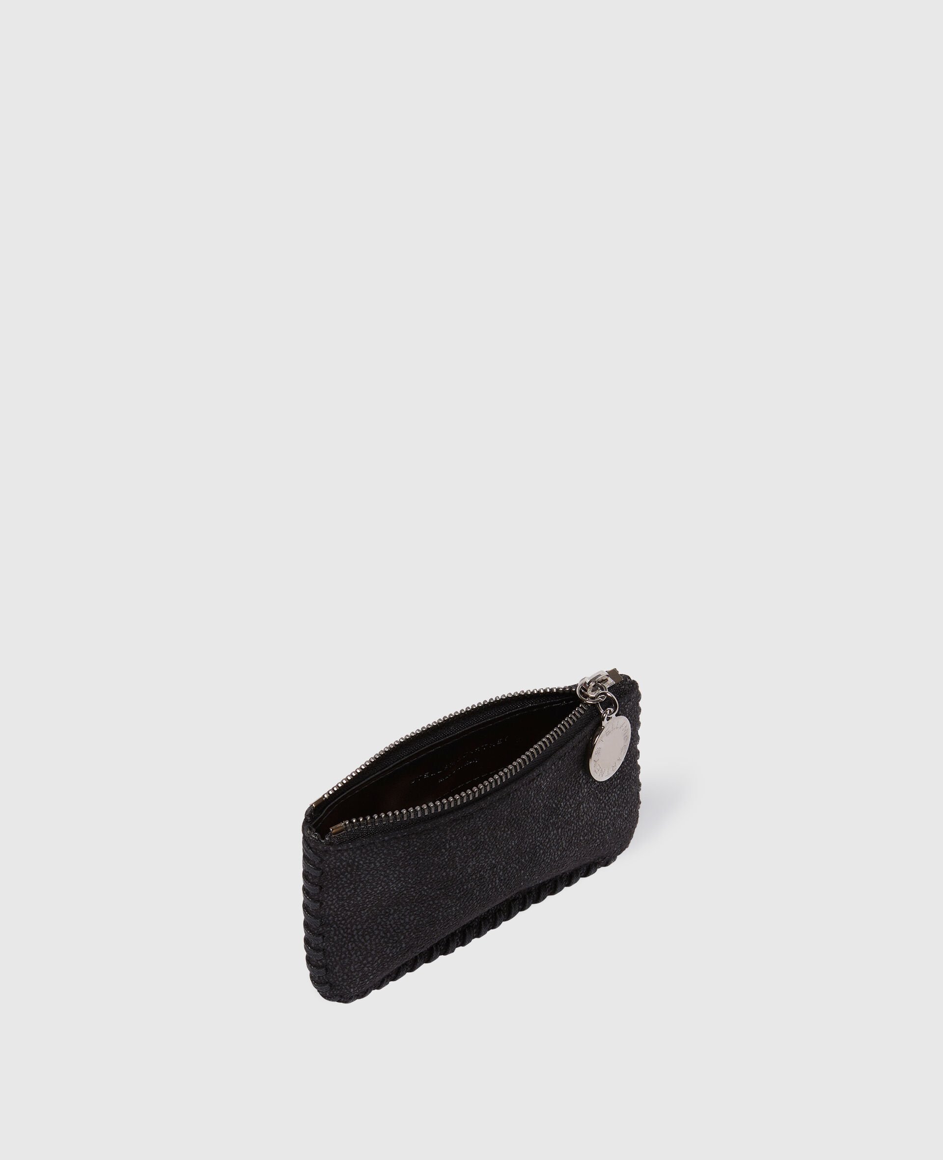 Falabella Zip Cardholder Keyring -Black-large image number 3