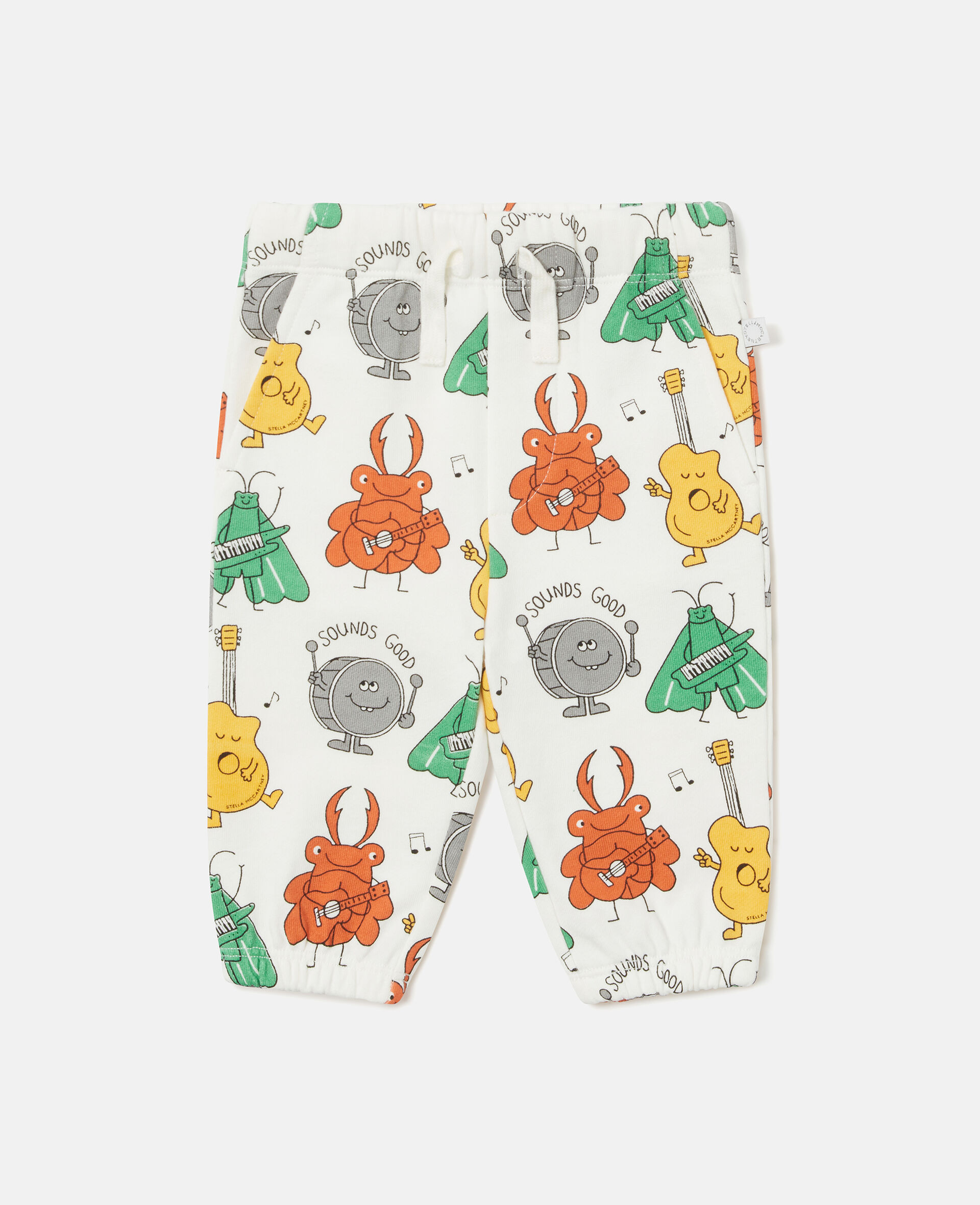 Bug Band Print Joggers-Multicolour-medium