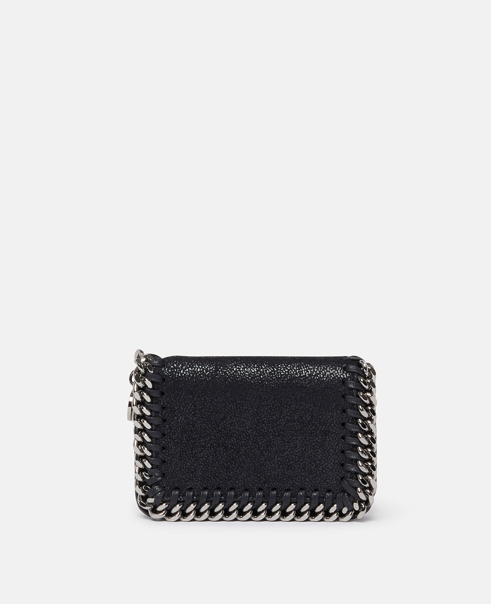 Falabella Small Flap Wallet-Black-large image number 0