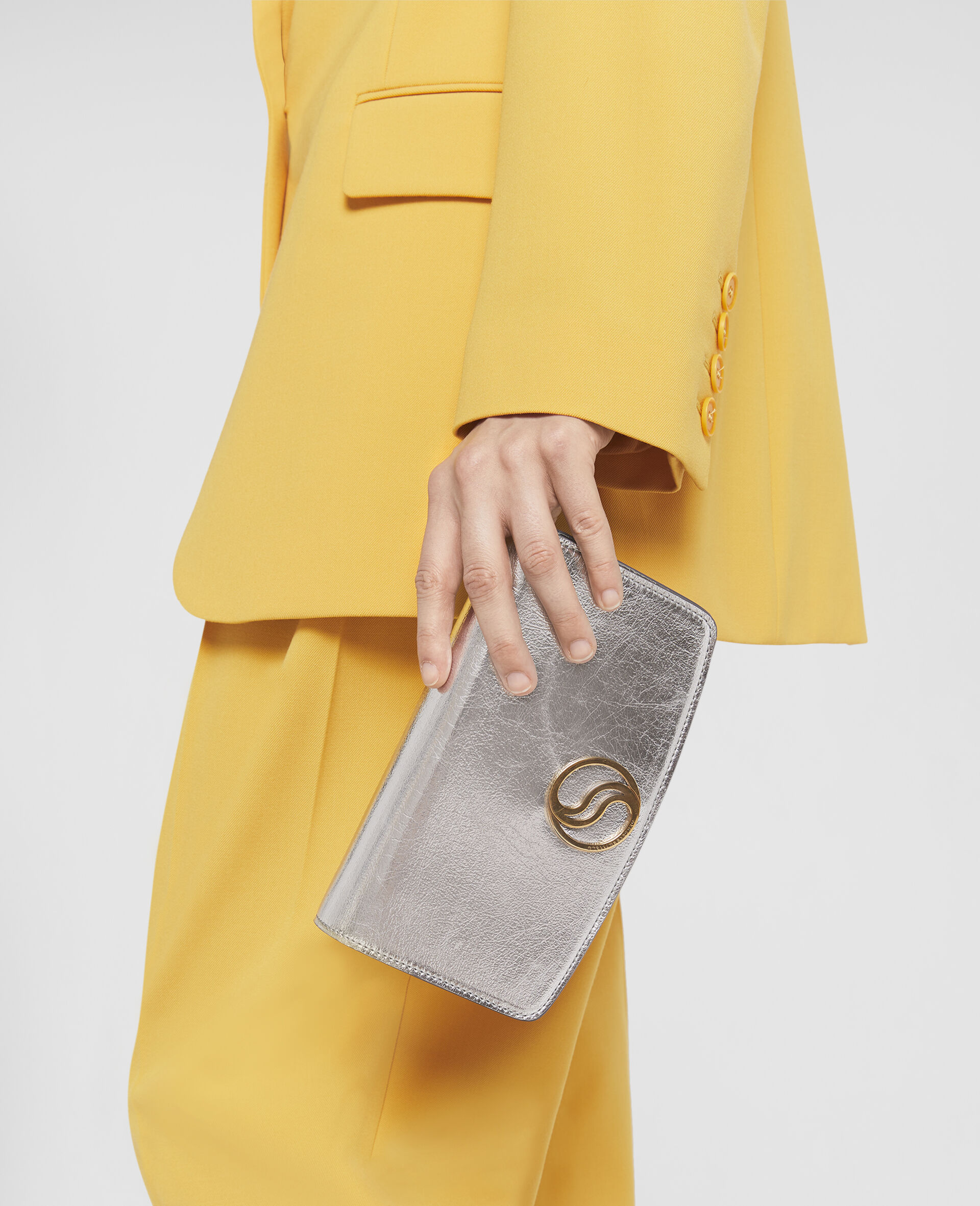 S-Wave Metallic Mini Bag-White-large S-Wave Metallic Mini Bag-White-large image number 1