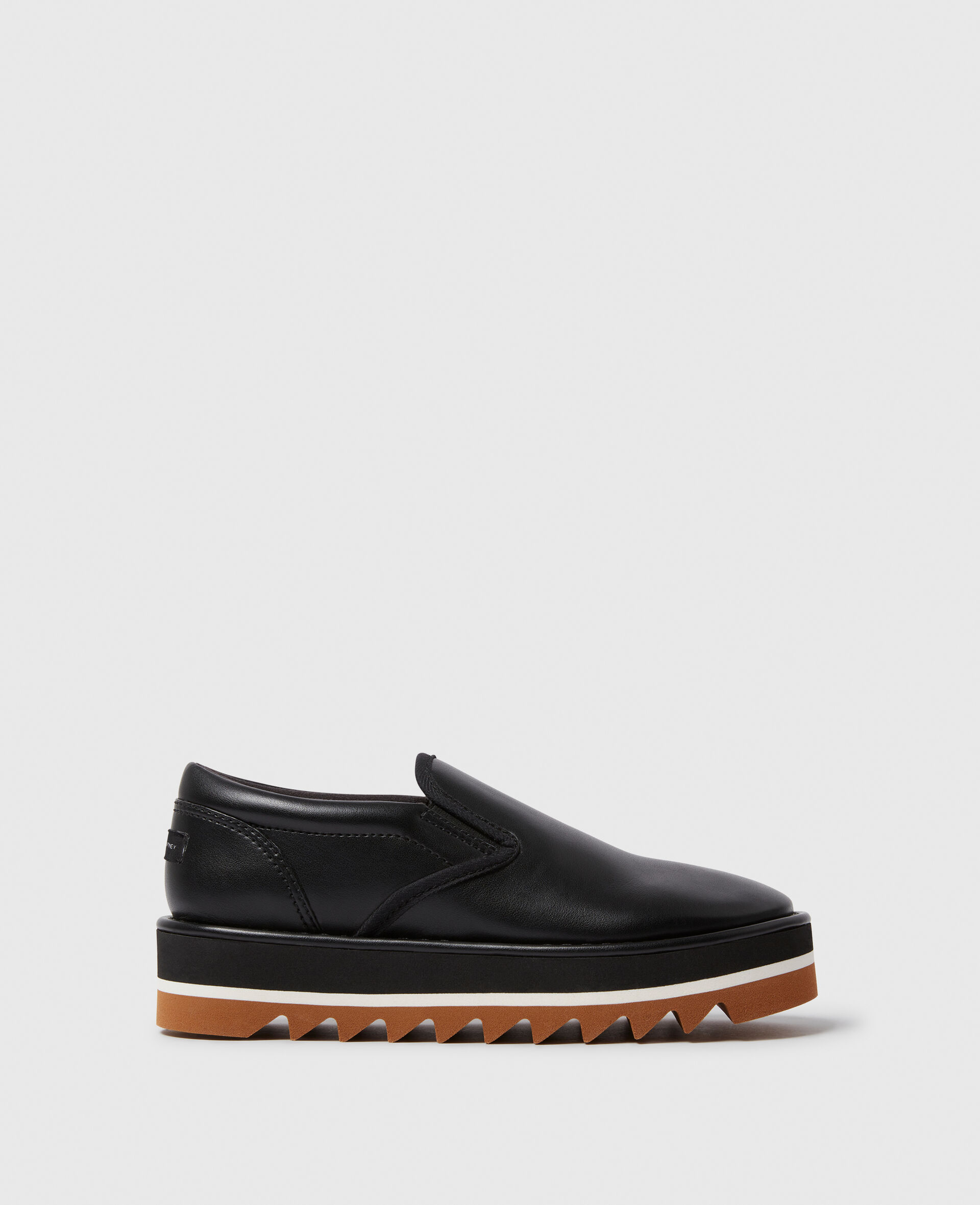 Sneak-Elyse Platform Slippers -Black-large image number 0