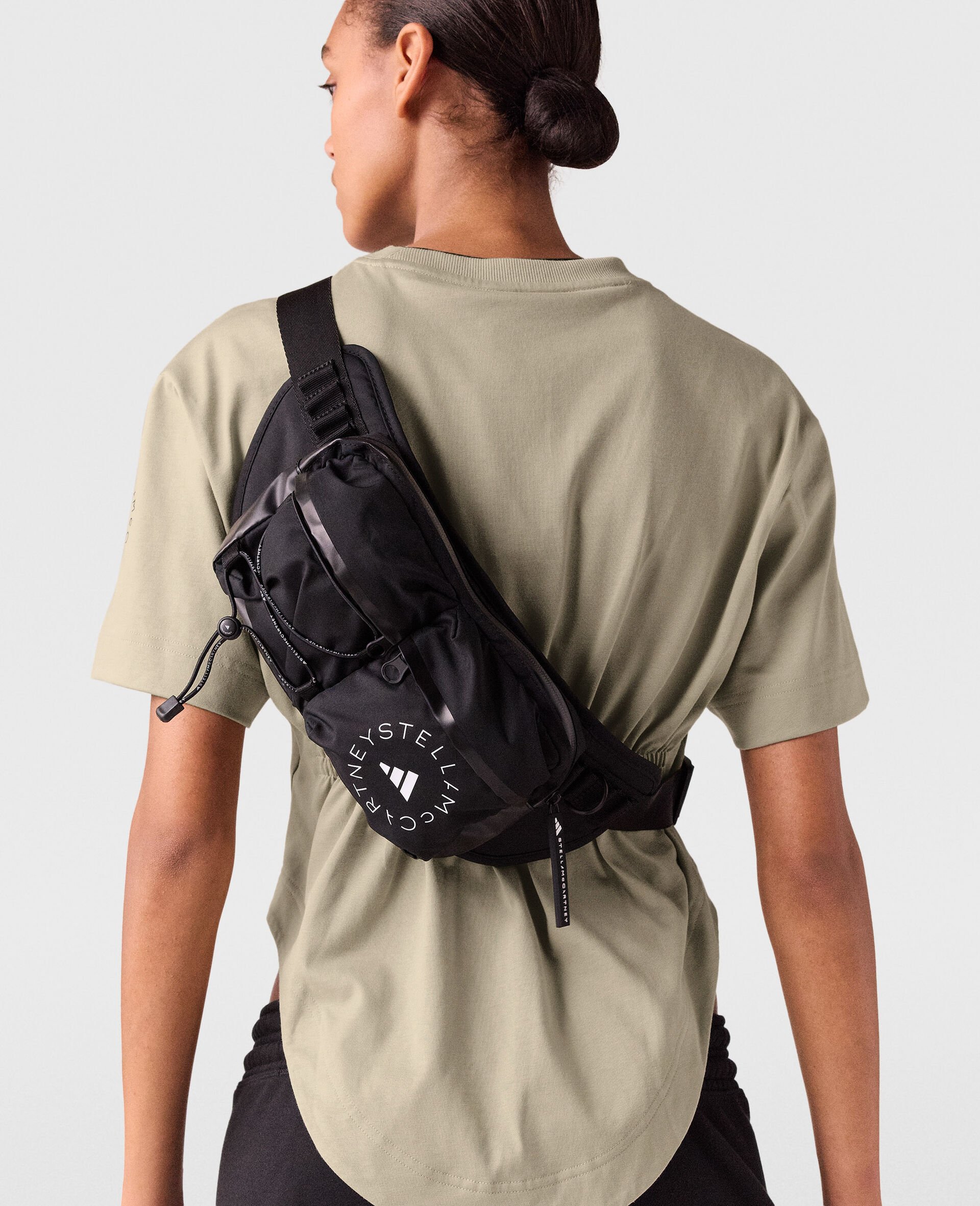 Logo Fanny Pack-Black-model Logo Fanny Pack-Black-model