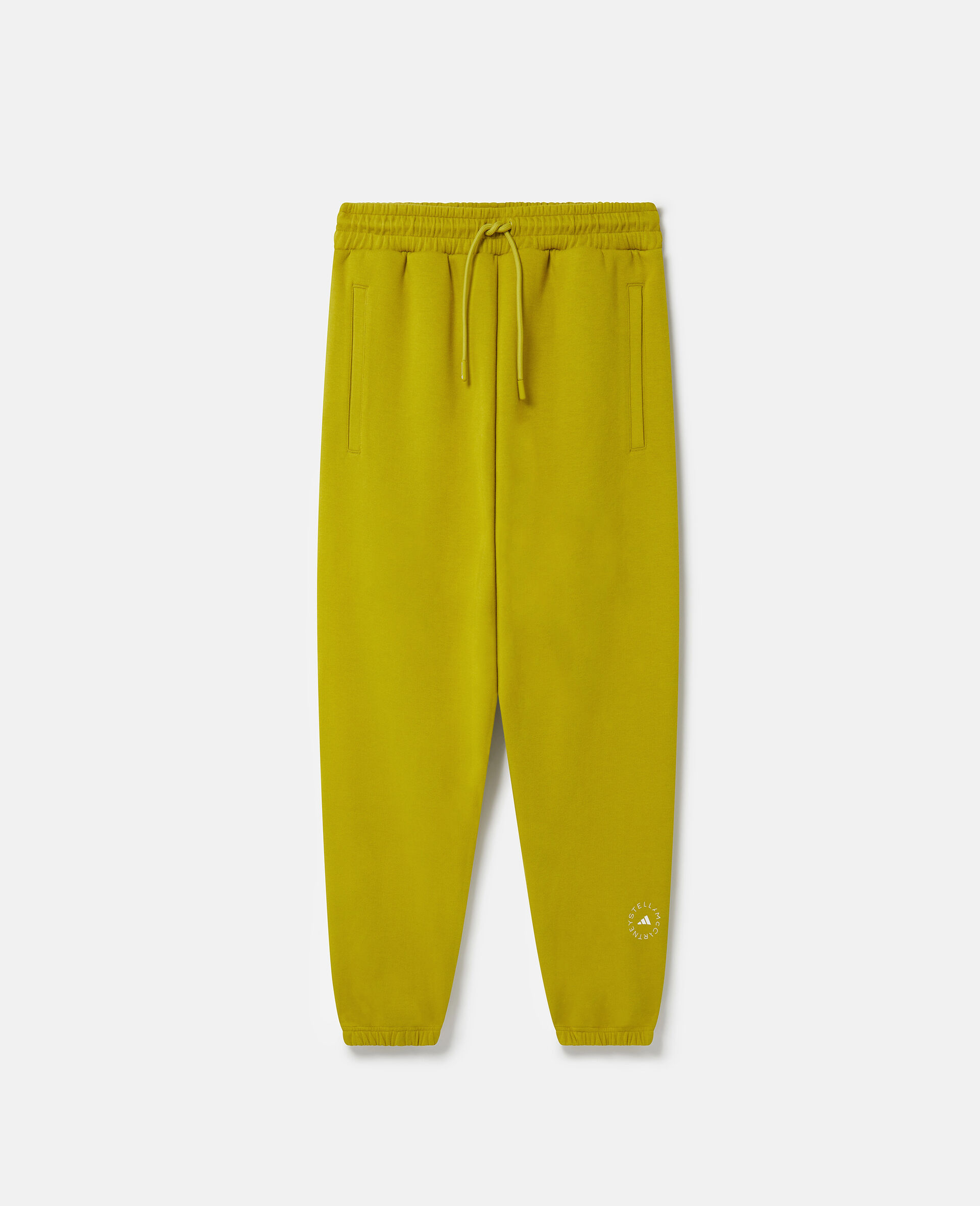 Pantaloni da allenamento con logo-Verde-medium