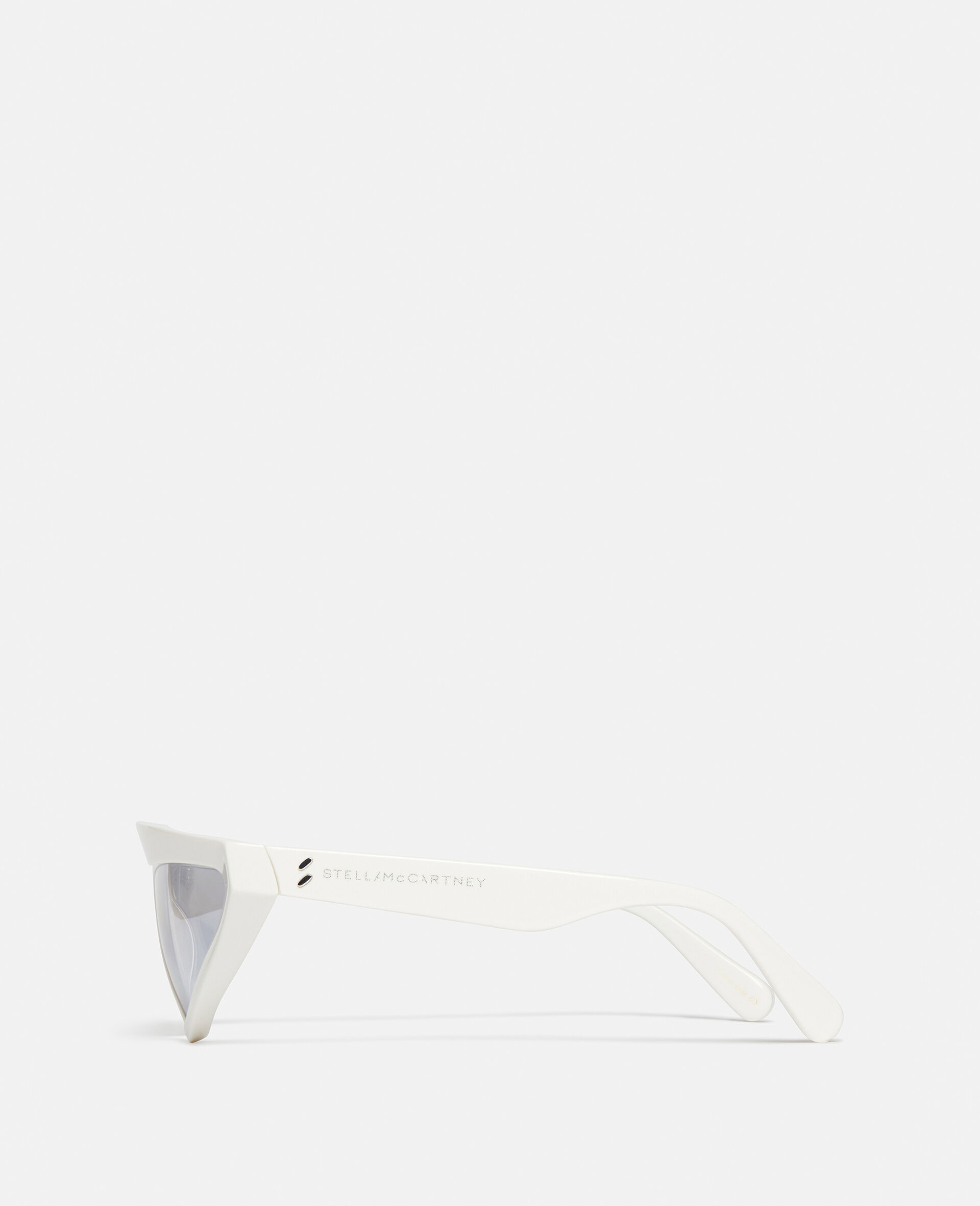 Cut-Eye Fashion Sunglasses-Black-large image number 2