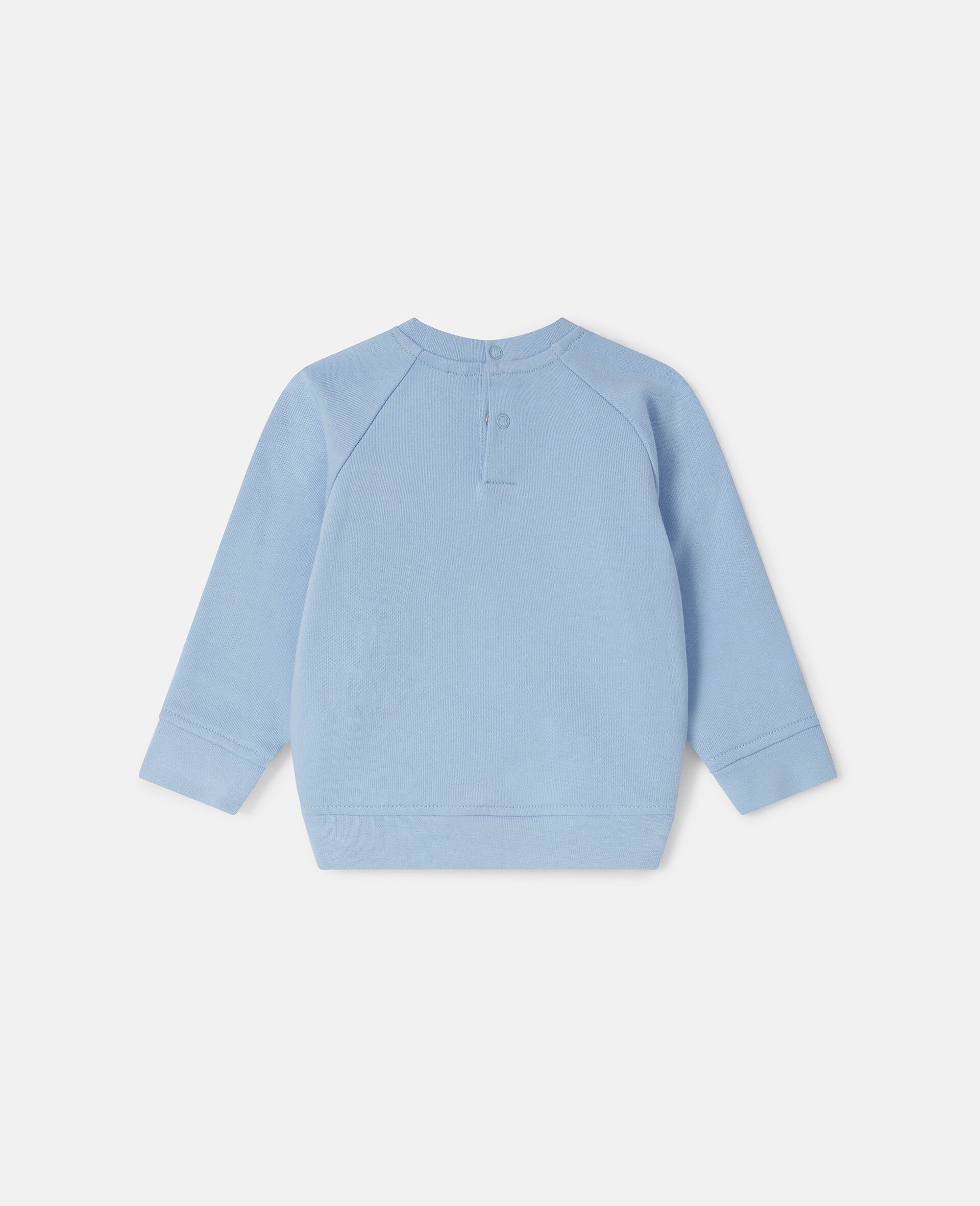 Fairy Graphic Crewneck Sweatshirt-Blue-large Fairy Graphic Crewneck Sweatshirt-Blue-large image number 2