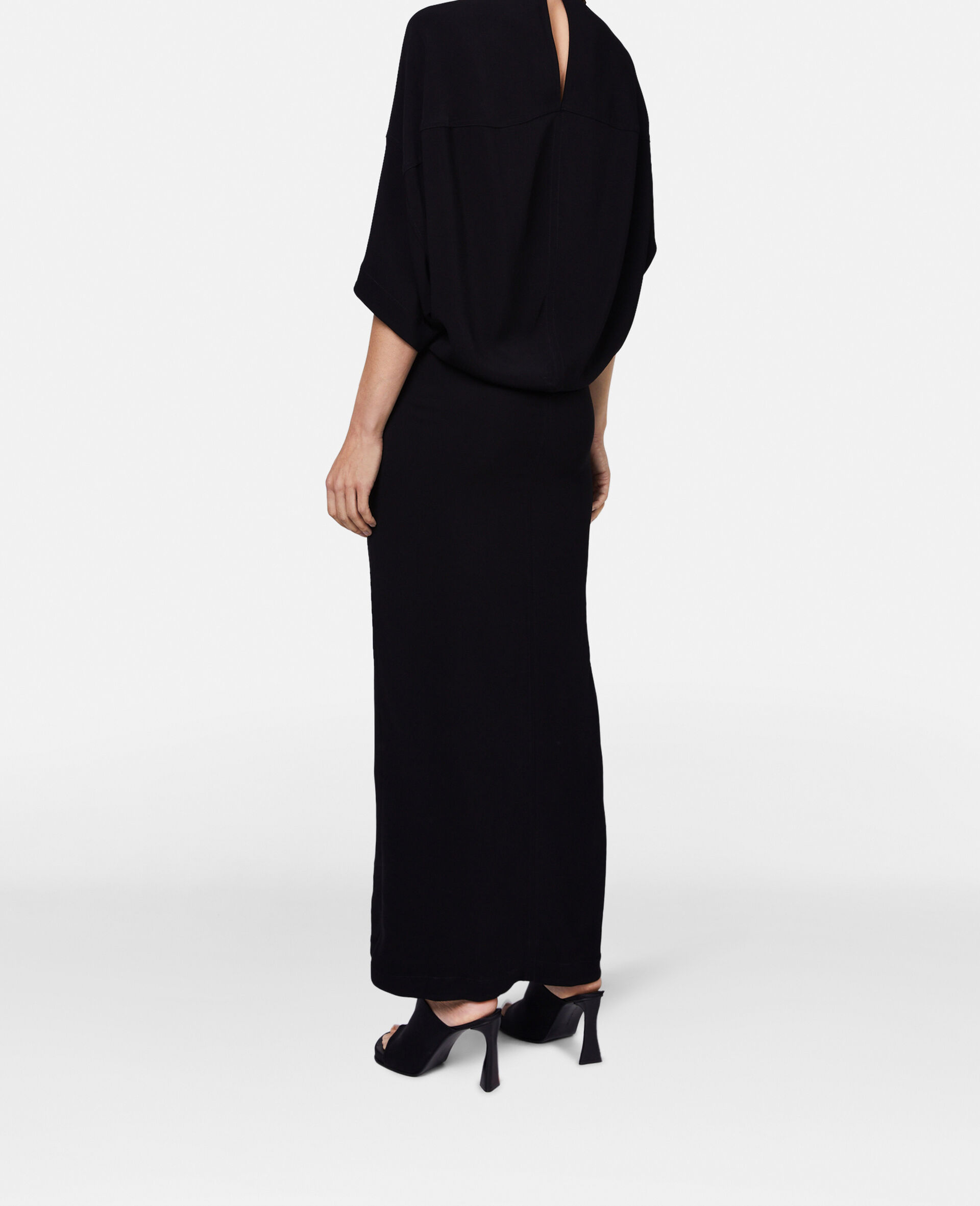 Falabella Crystal Chain Maxi Dress-Black-large image number 2