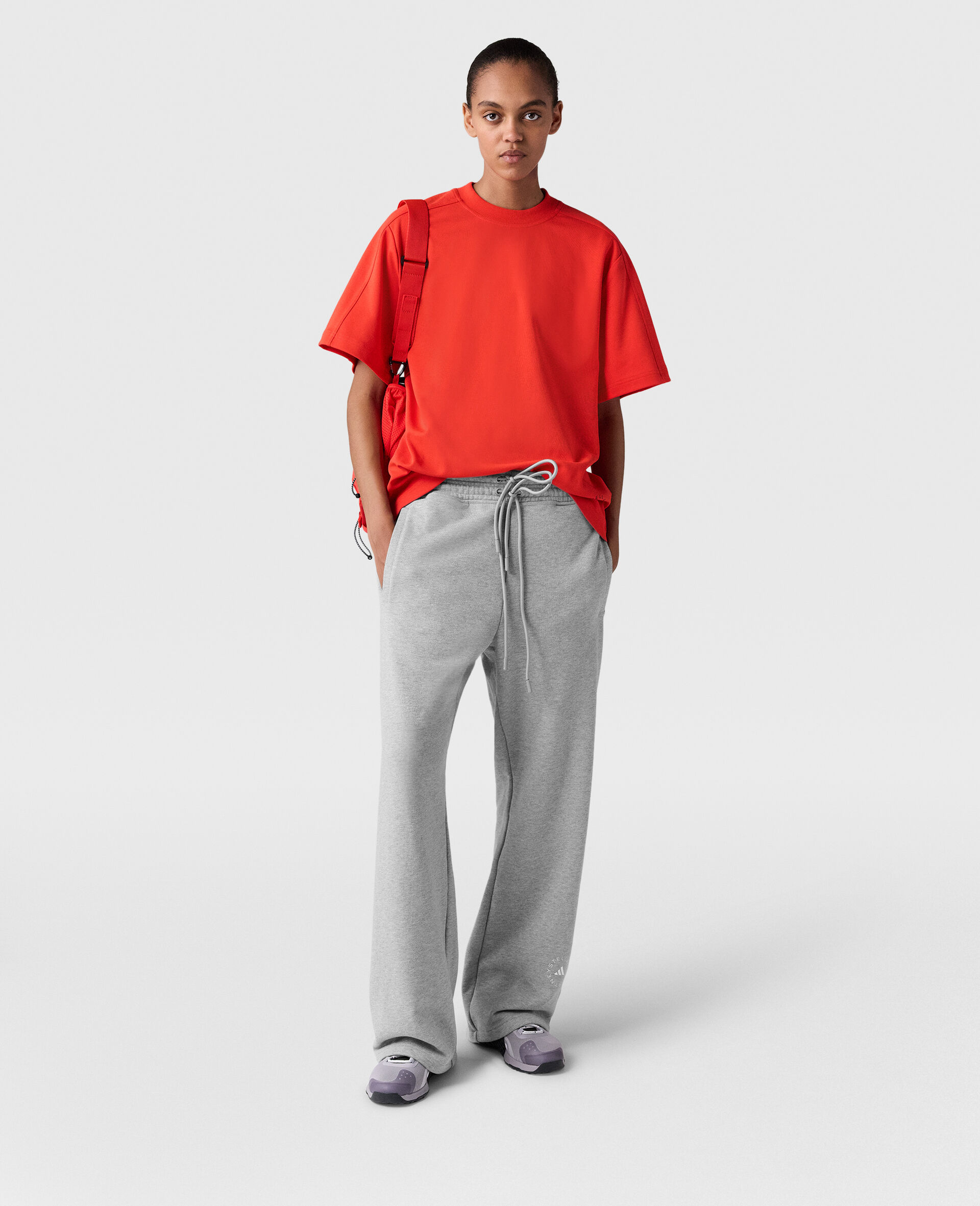 TrueLife Oversized T-Shirt-Red-model