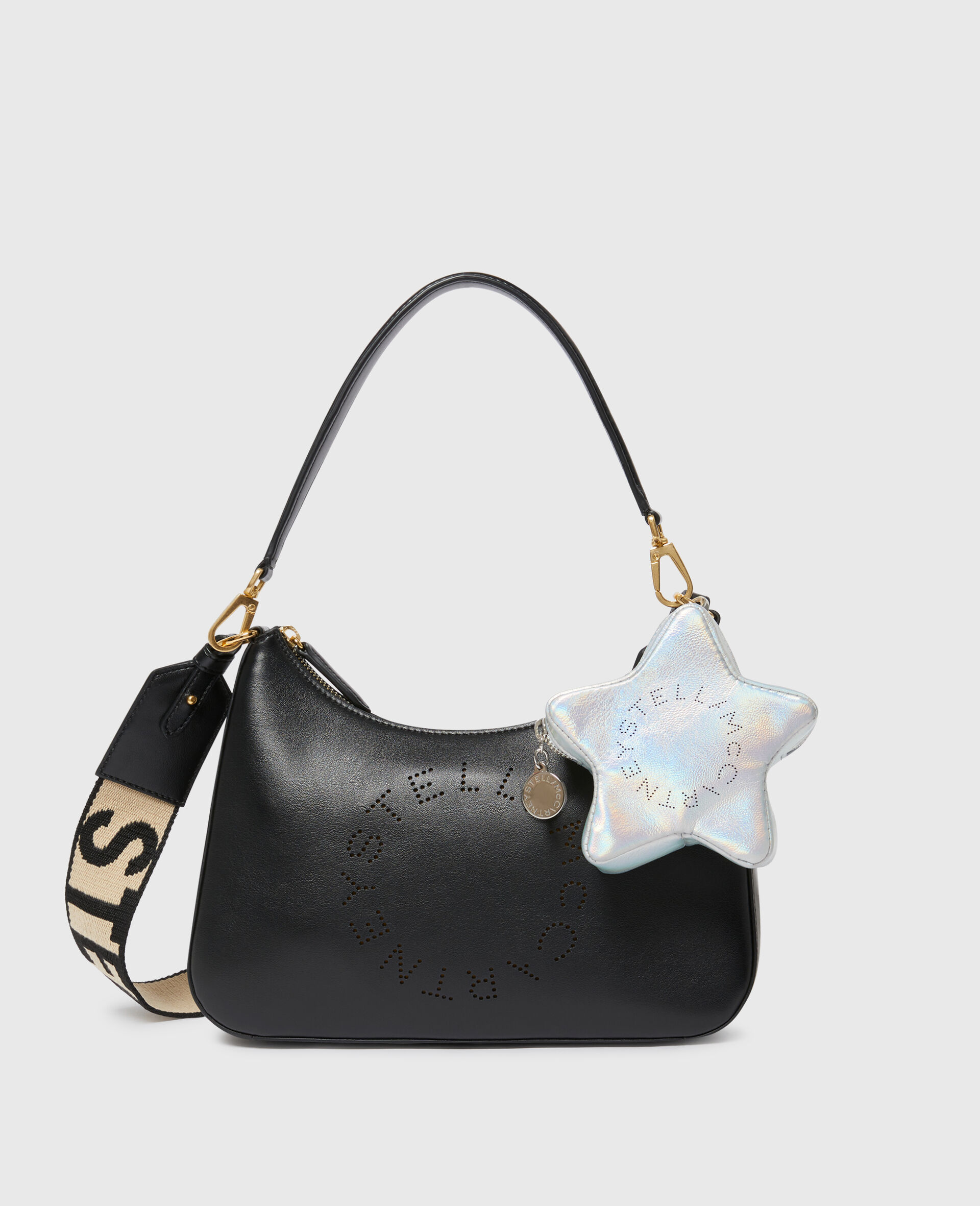 Logo Star Coin Purse Keyring -Grey-large Logo Star Coin Purse Keyring -Grey-large image number 2