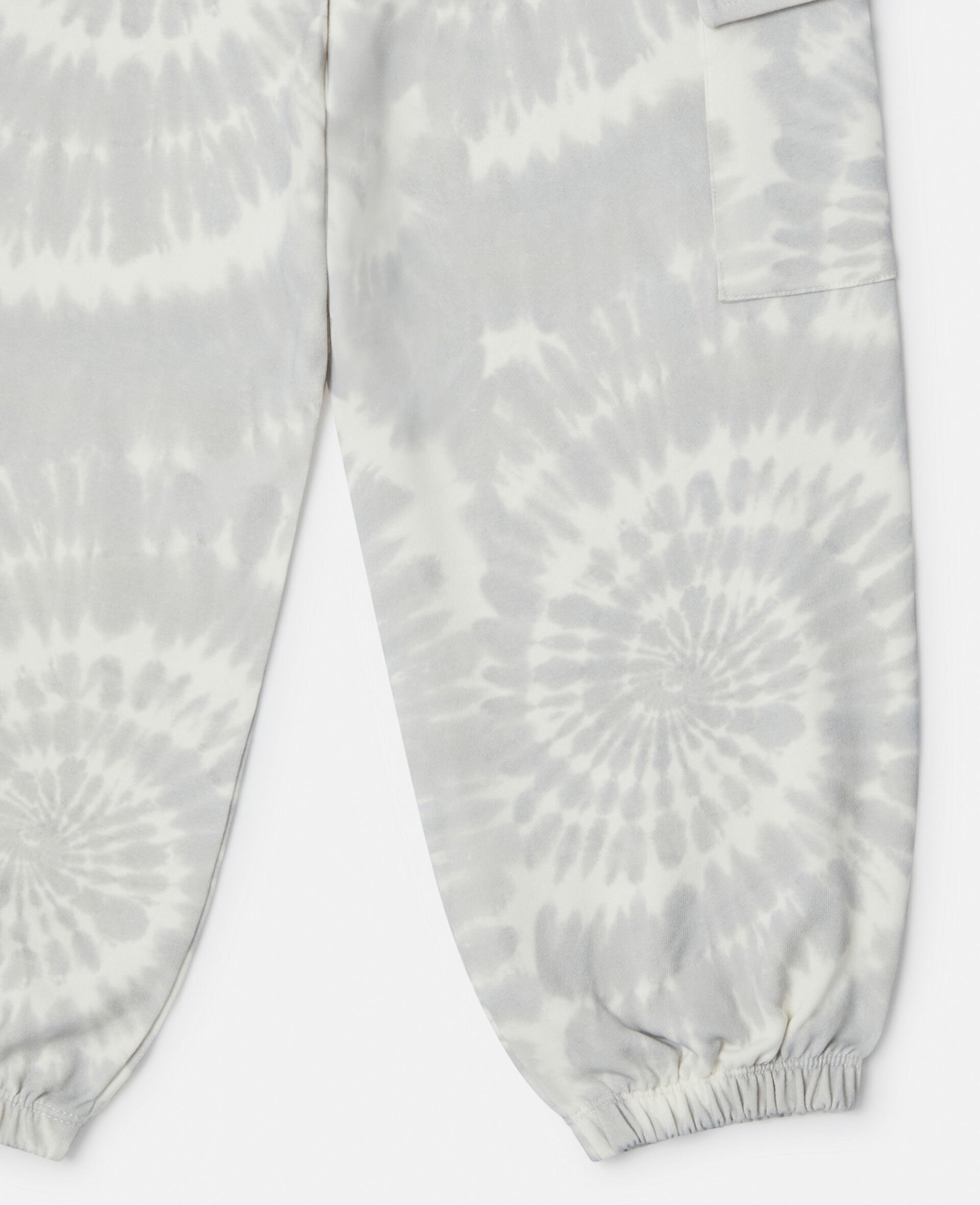 SpongeBob Tie-Dye Graphic Sweatpants-Grey-large image number 3