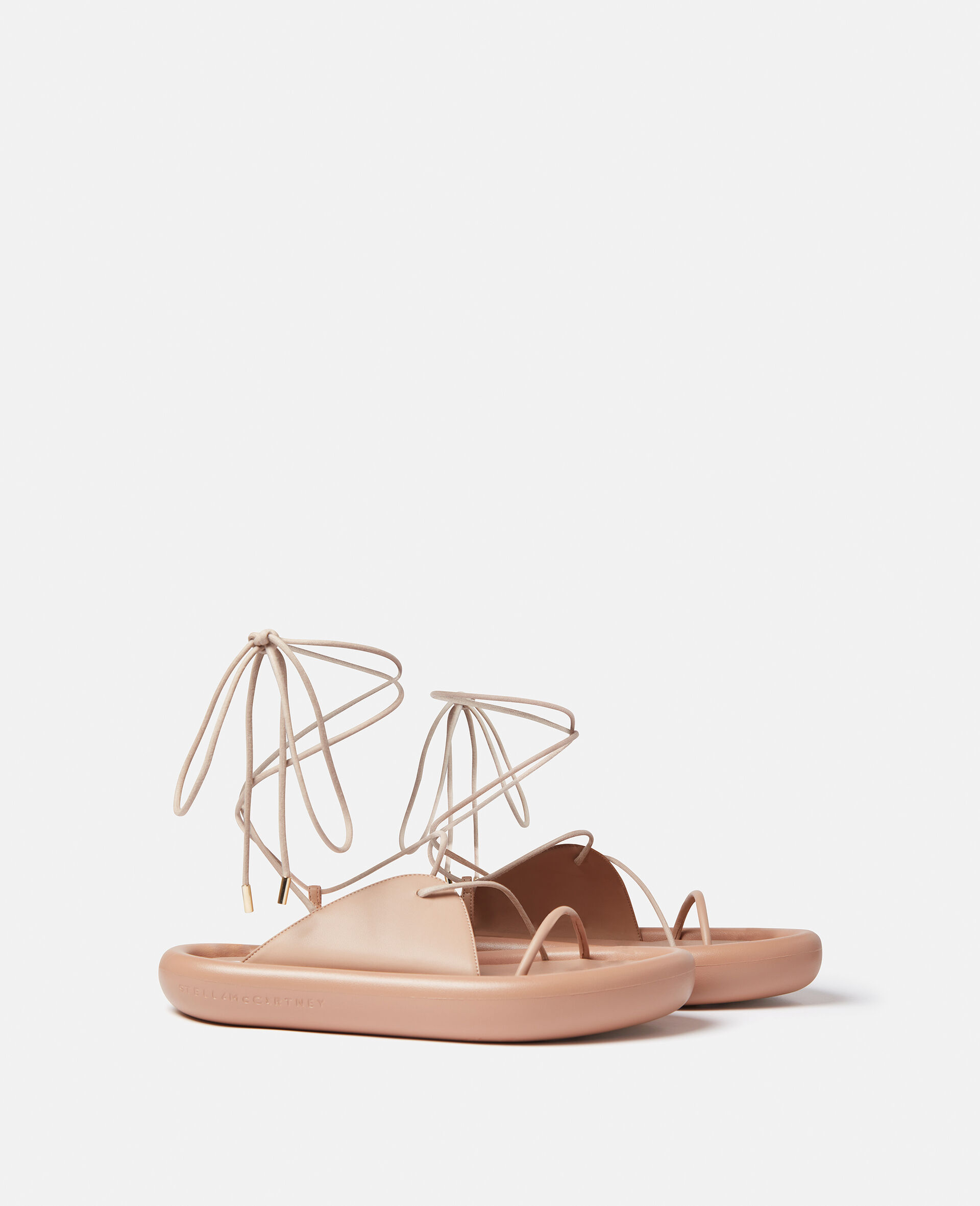 Air Slide Lace-Up Sandals-Beige-large image number 1