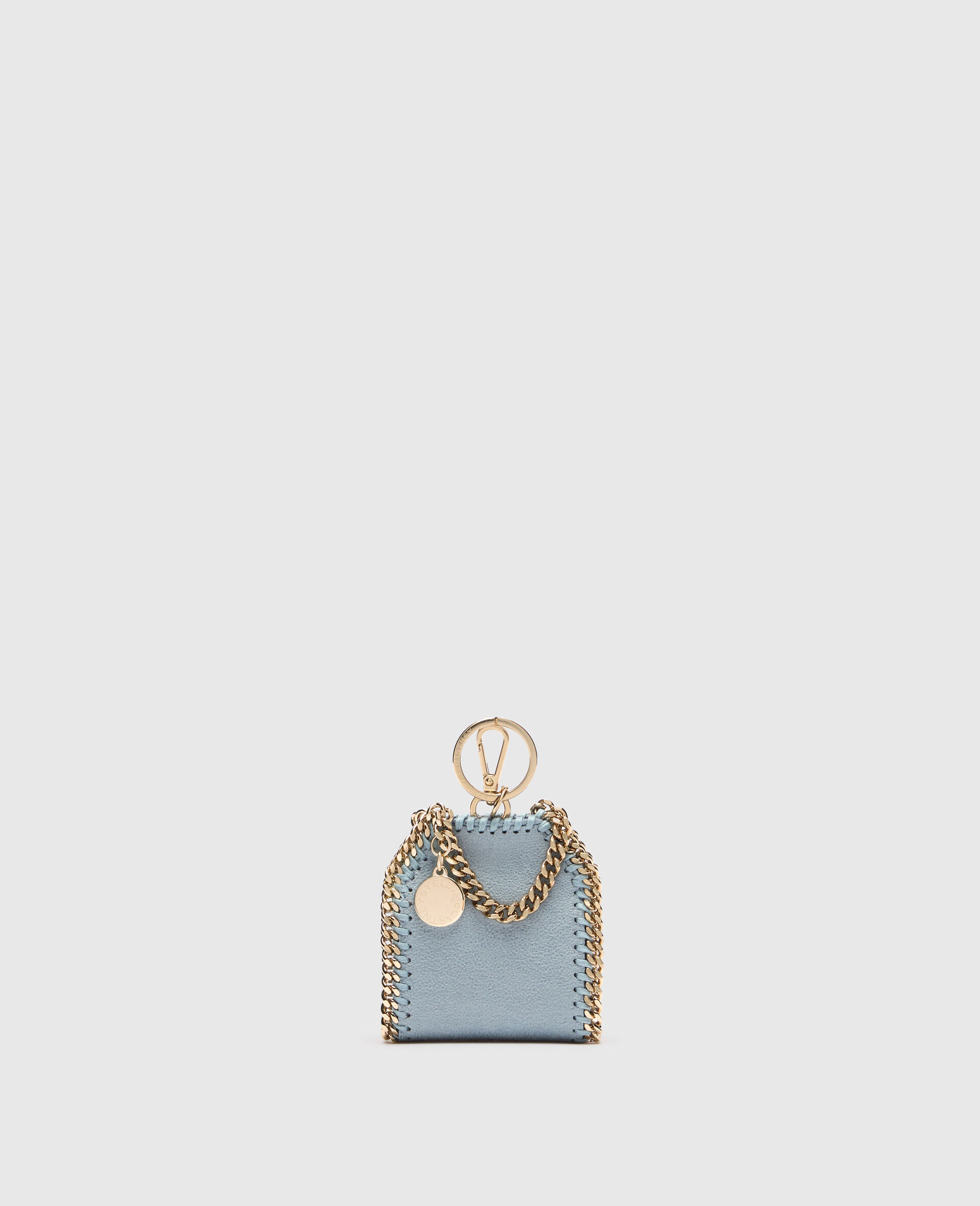 Falabella AirPods Case Keychain-Gold-medium