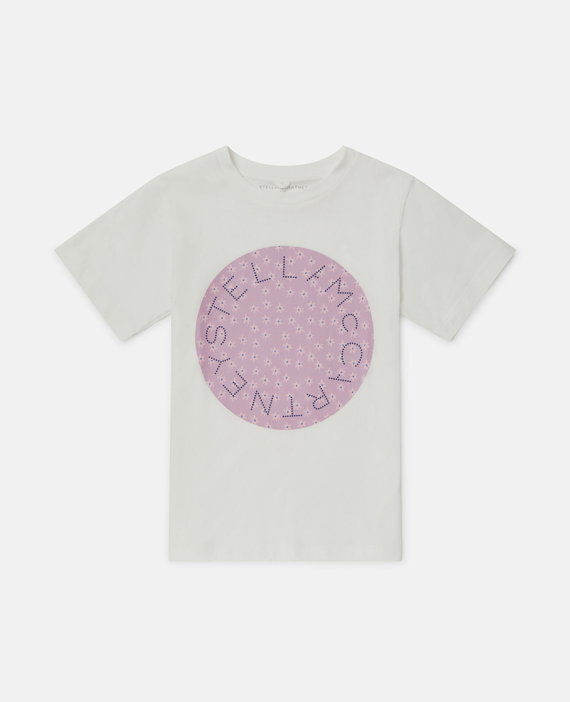 T shirt graphique avec logo-Blanc-medium