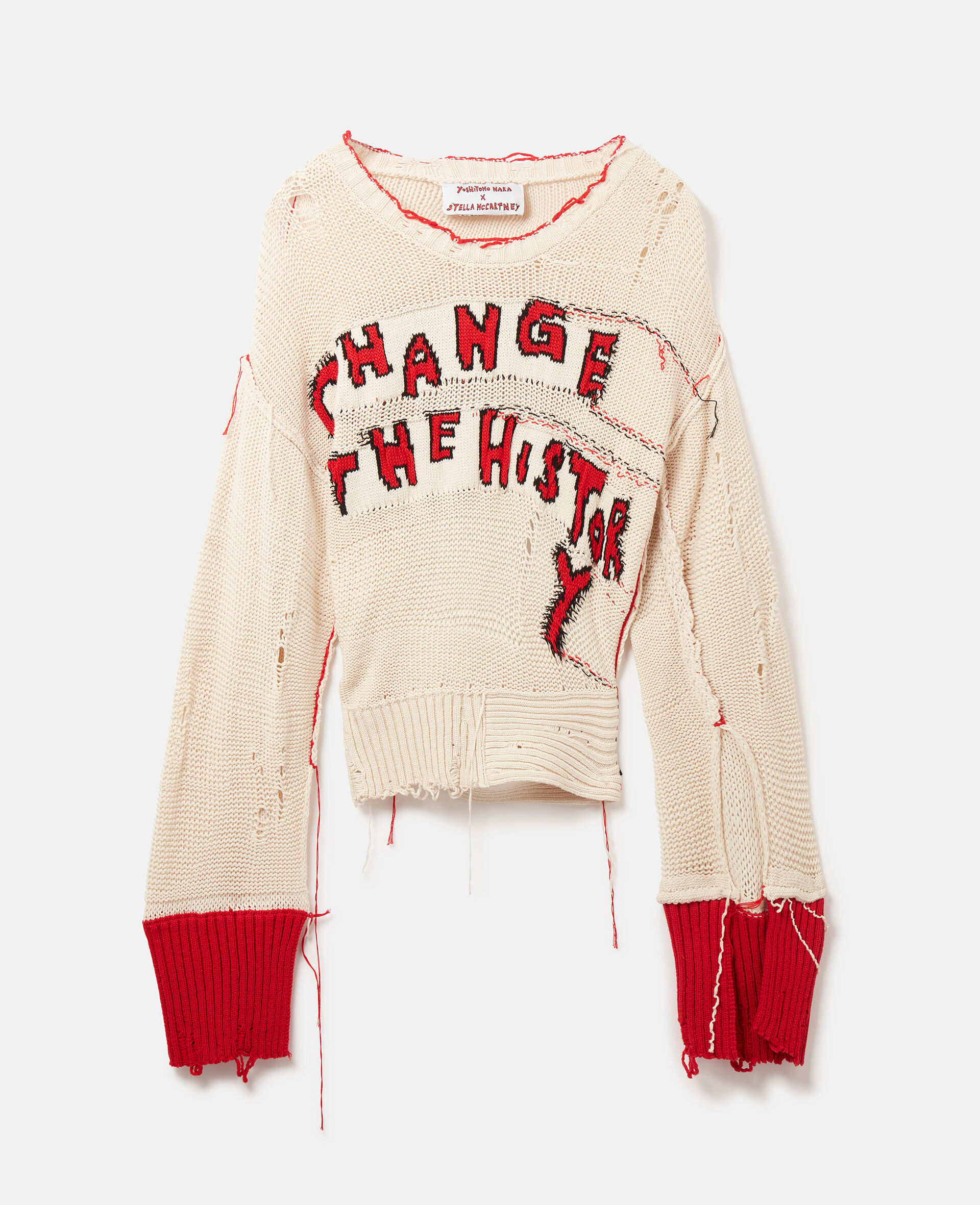 'CHANGE THE HISTORY' Jumper-Multicolour-large image number 0