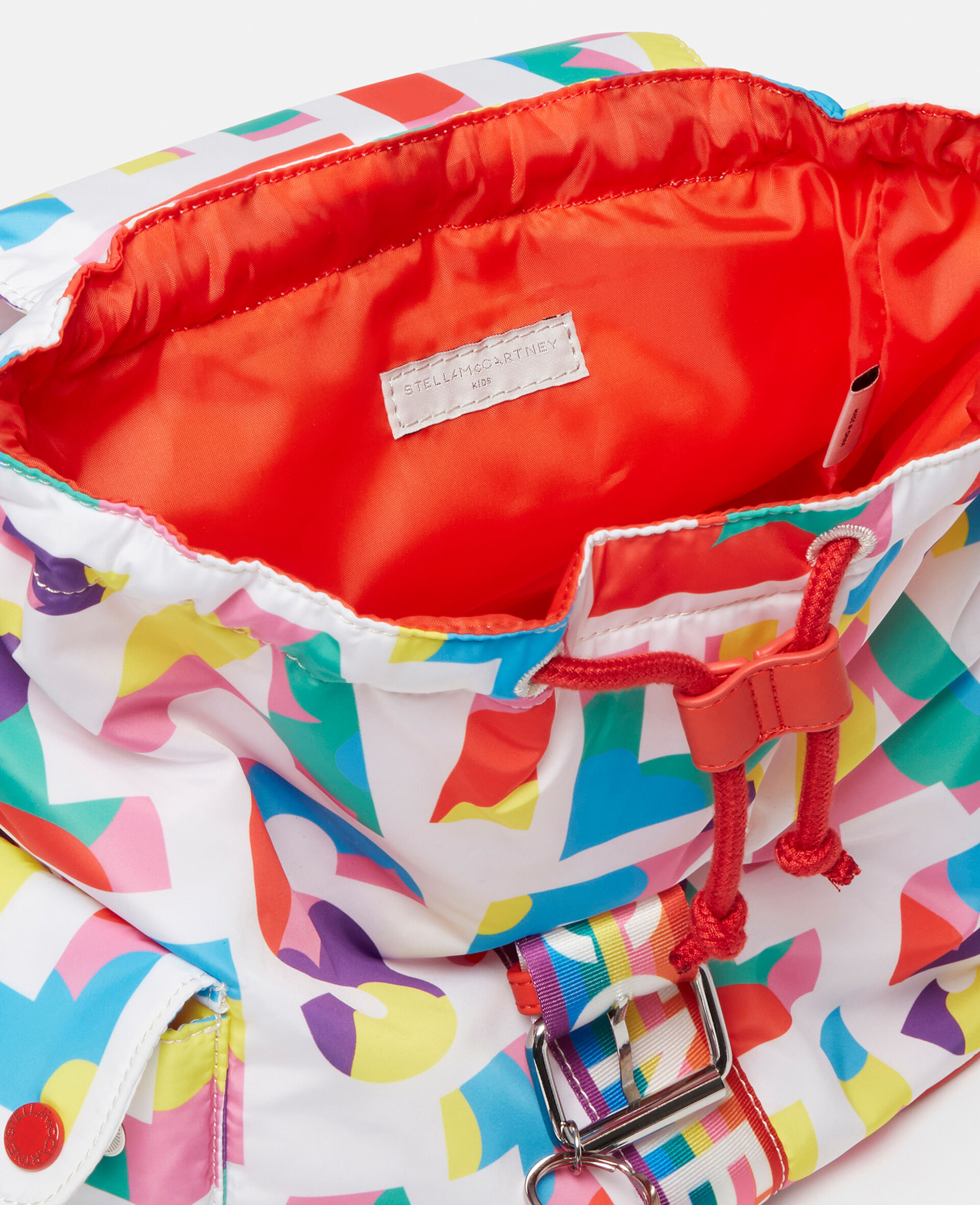Stella Logo Pop Backpack-White-large image number 2