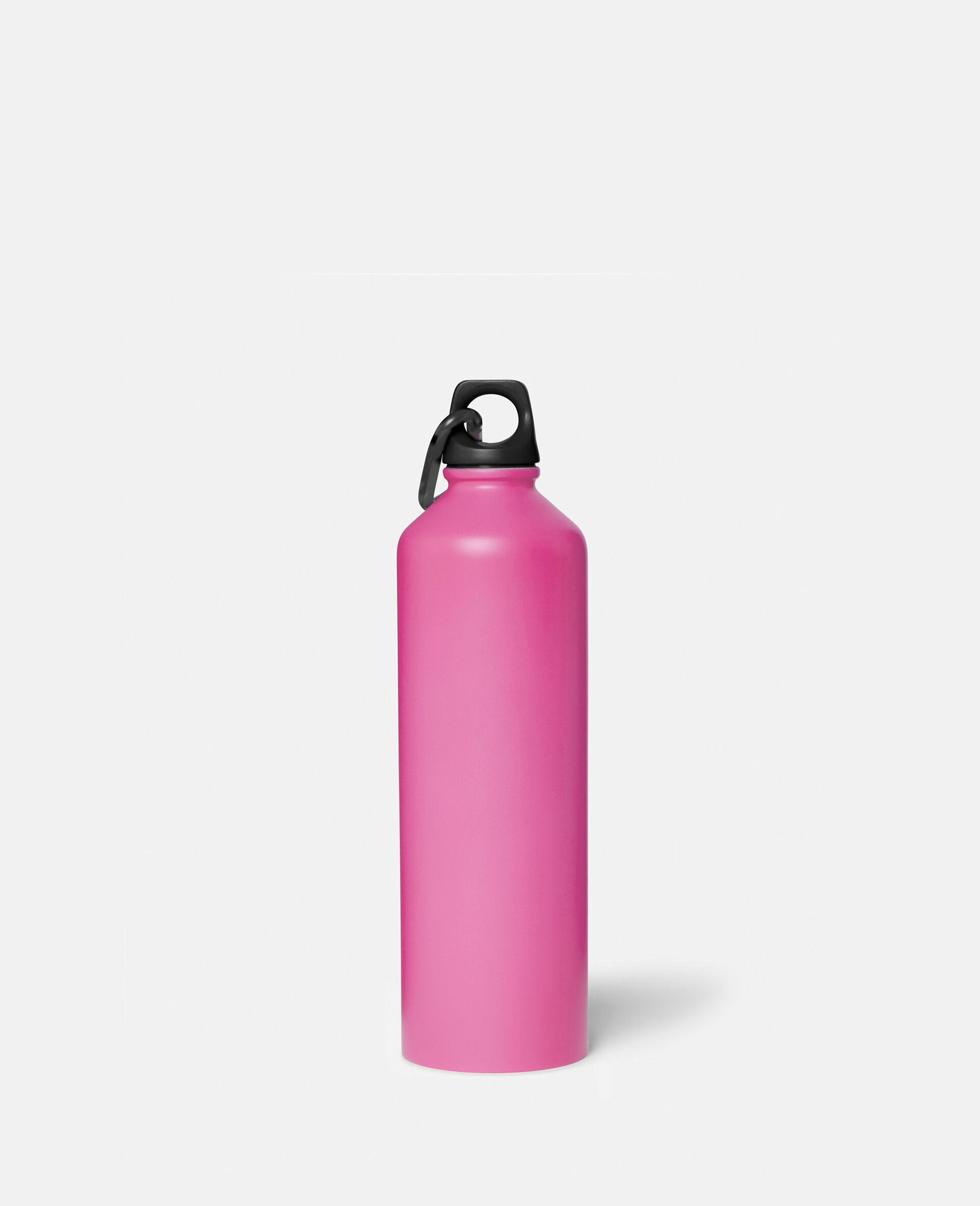Logo Steel Water Bottle-Pink-medium