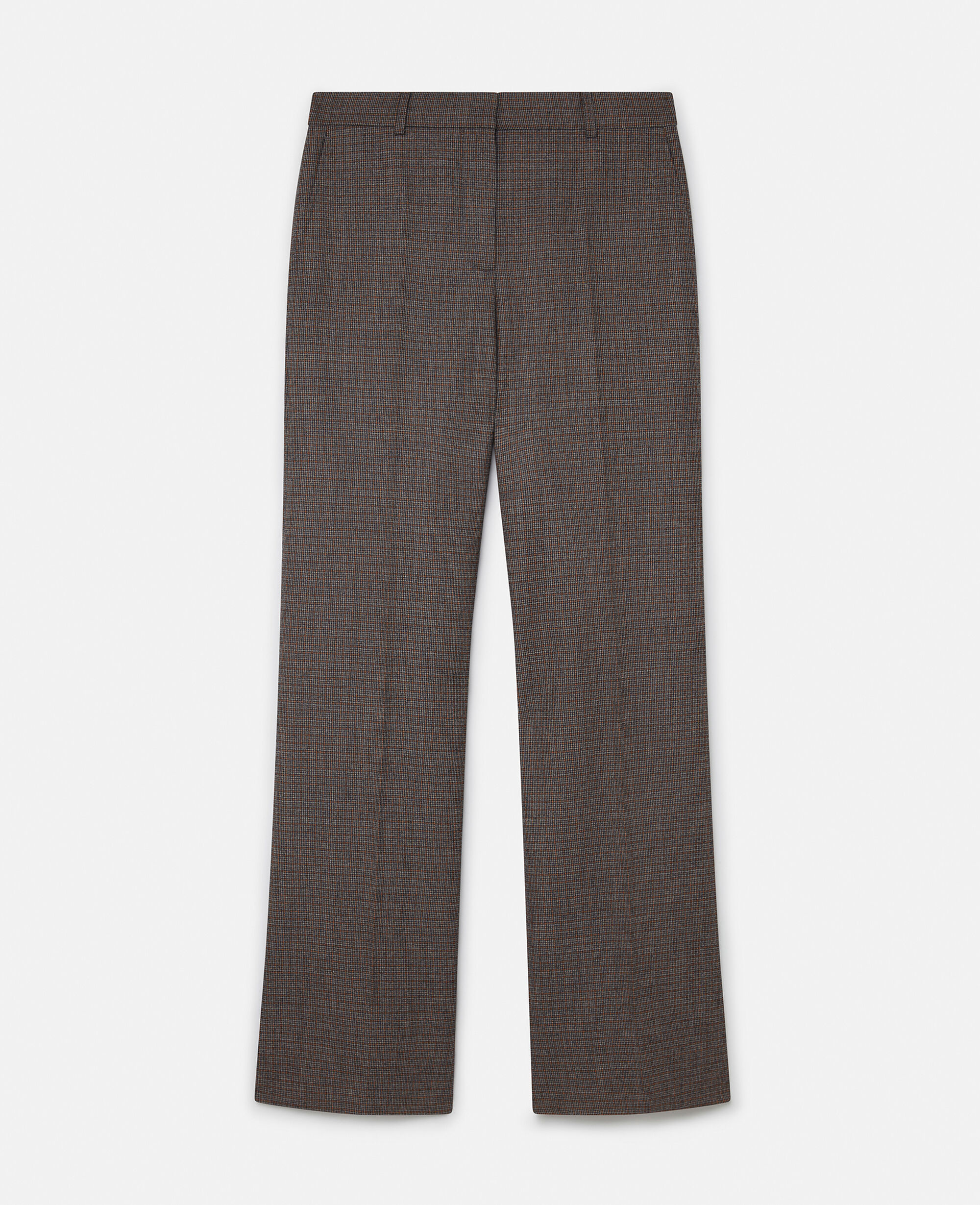 Women チャコールグレー ローライズ ブーツカット パンツ | Stella McCartney JP