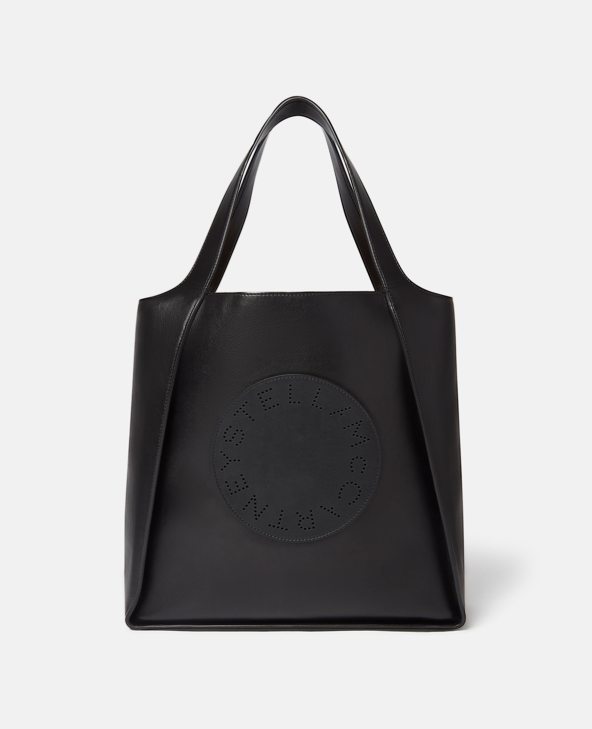 Quadratische Tote Bag mit Stella Logo-Schwarz-medium