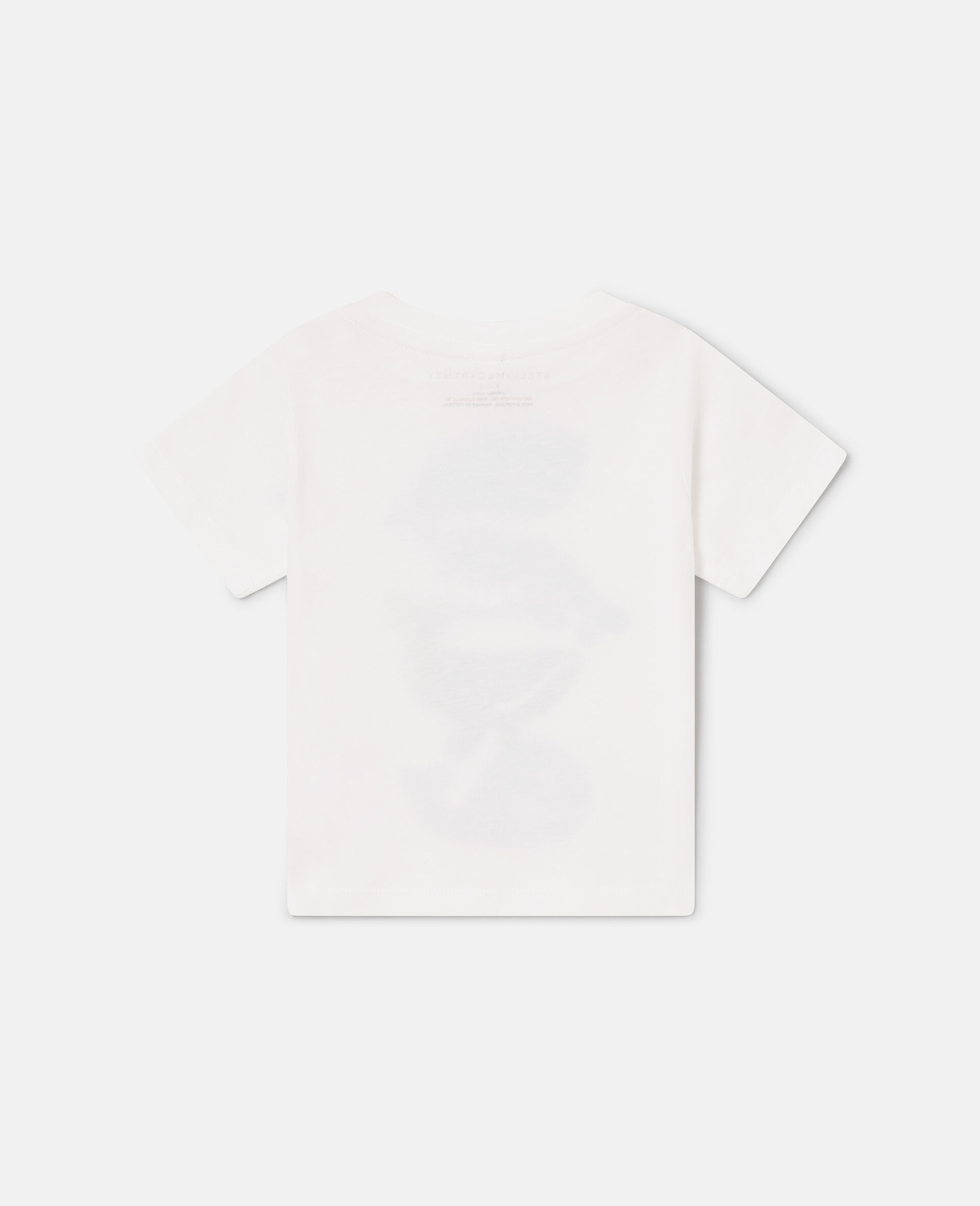 Whale Graphic Short Sleeve T-Shirt-White-large image number 2