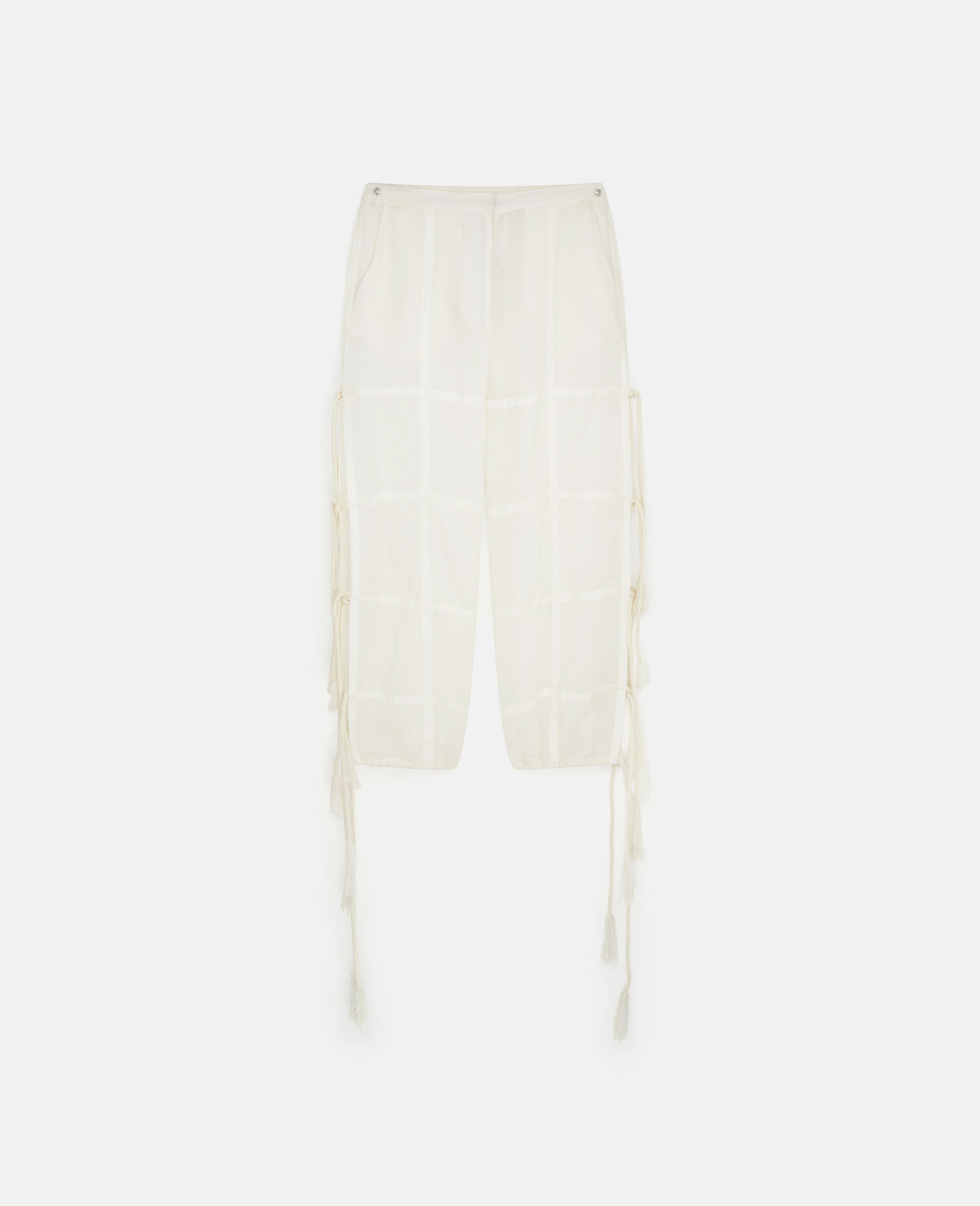 Parachute Cord Pants-White-large image number 0