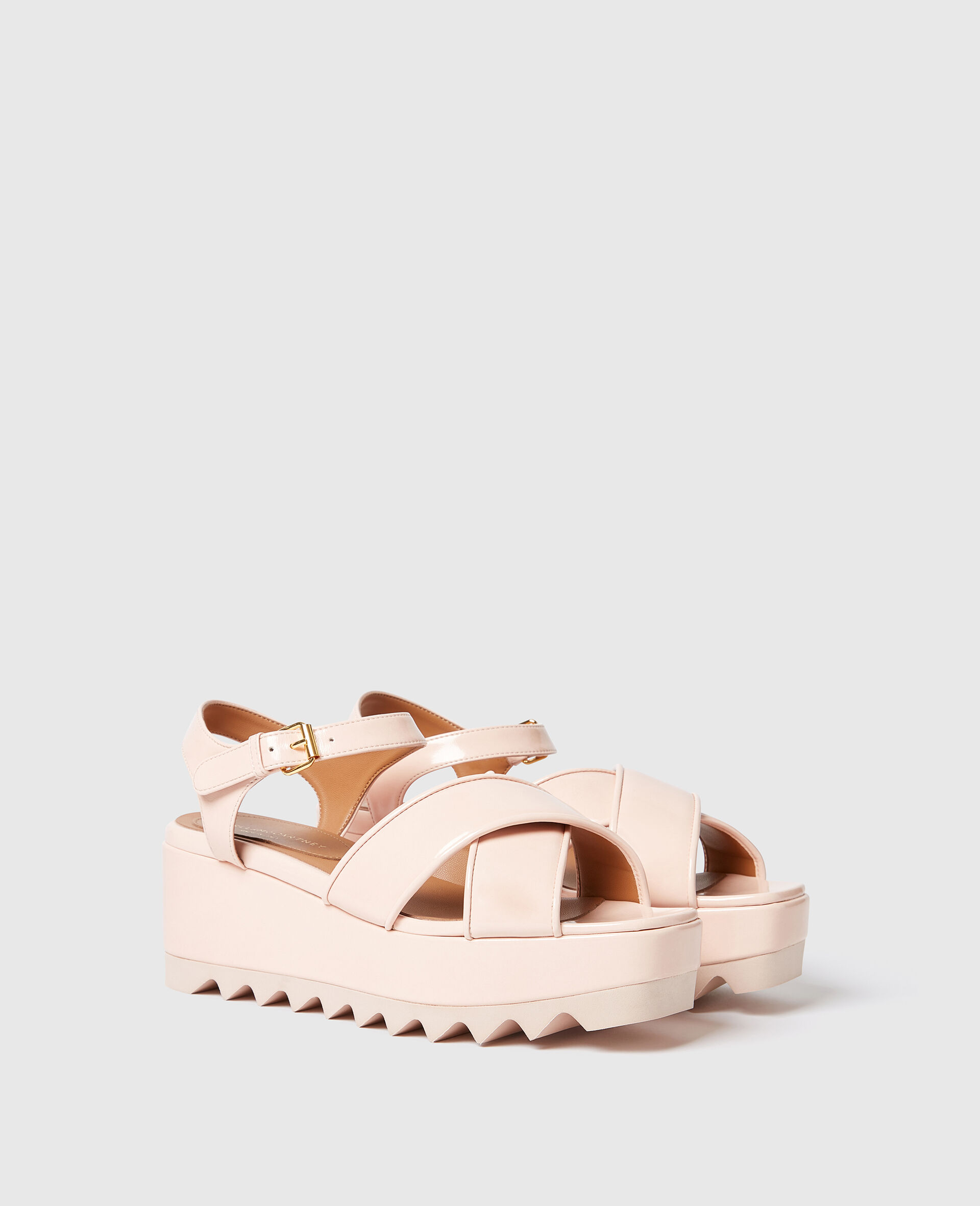 Elyse Criss-Cross Sandals-Pink-medium
