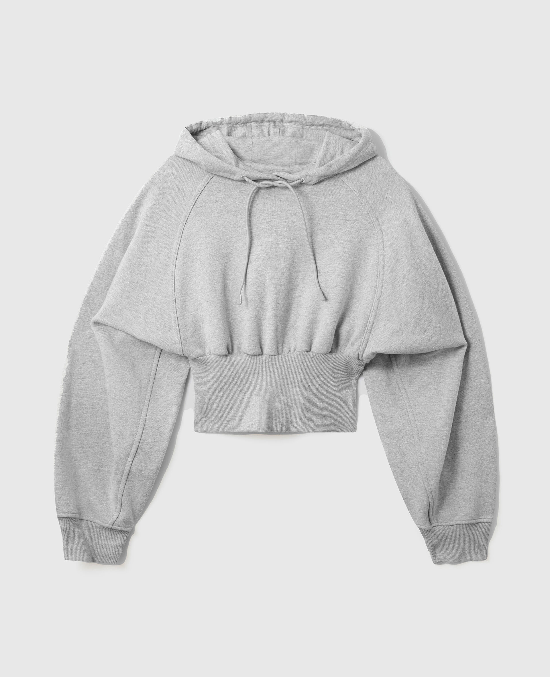 TrueLife Cropped Hoodie-Grey-large image number 0