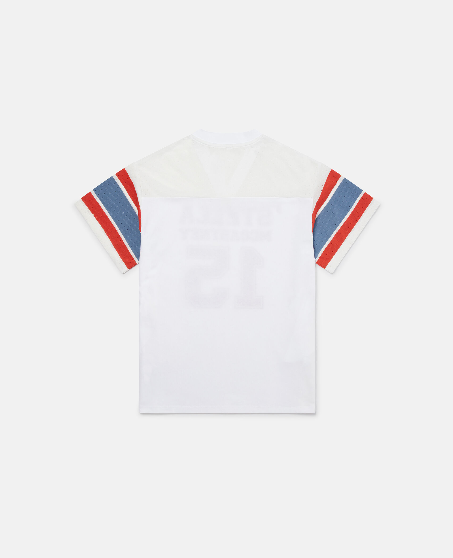 T shirt universitaire graphique avec logo-Blanc-large image number 2