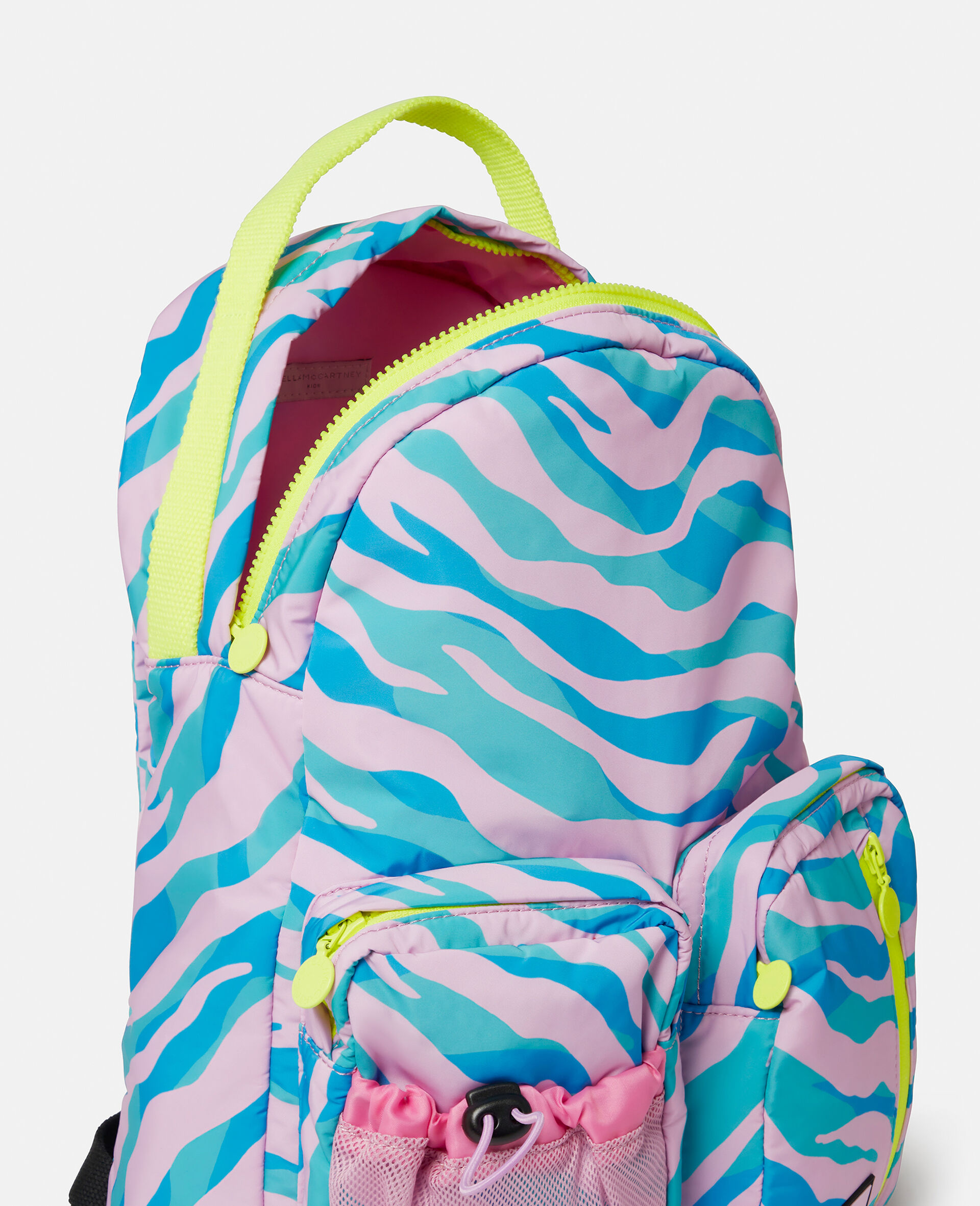 Zebra Print Backpack-Multicolour-large image number 3