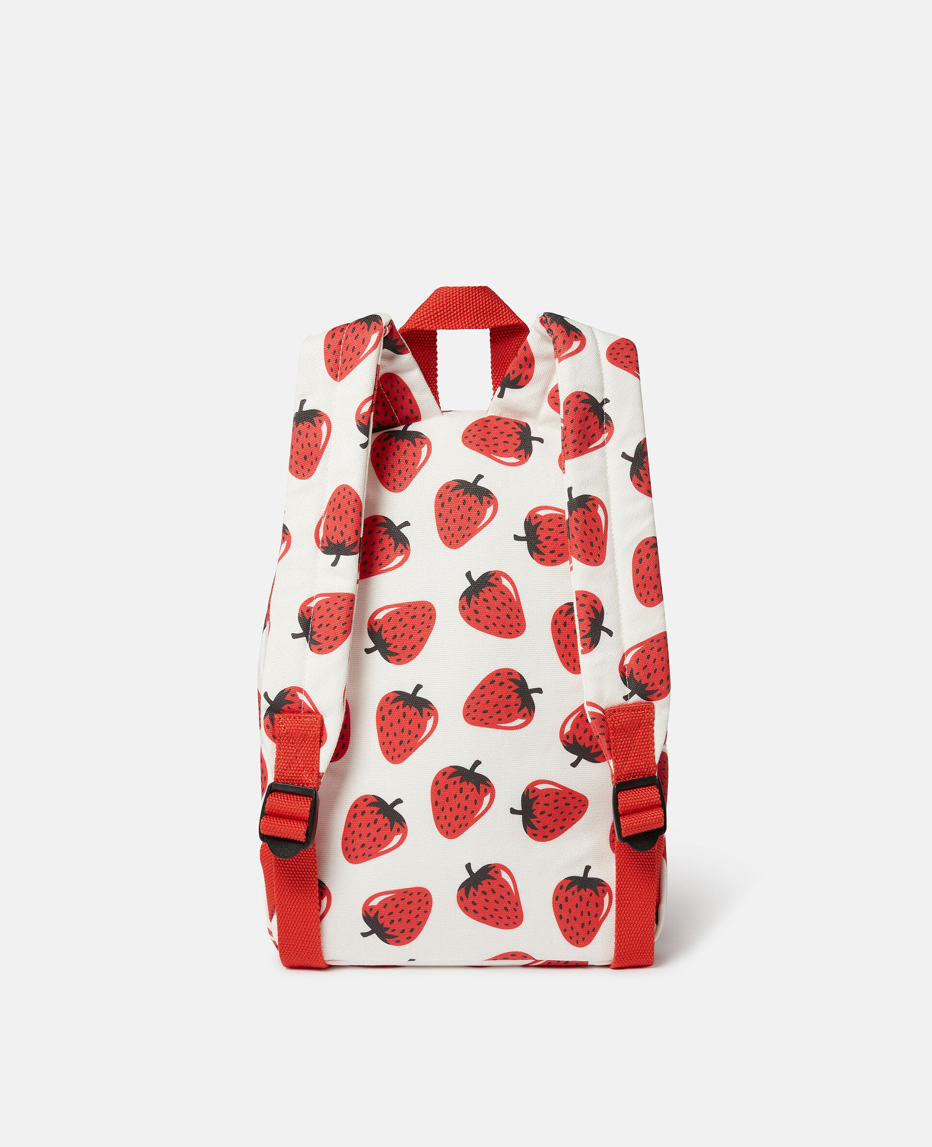 Sac a dos avec imprime fraise-Cream-large image number 2