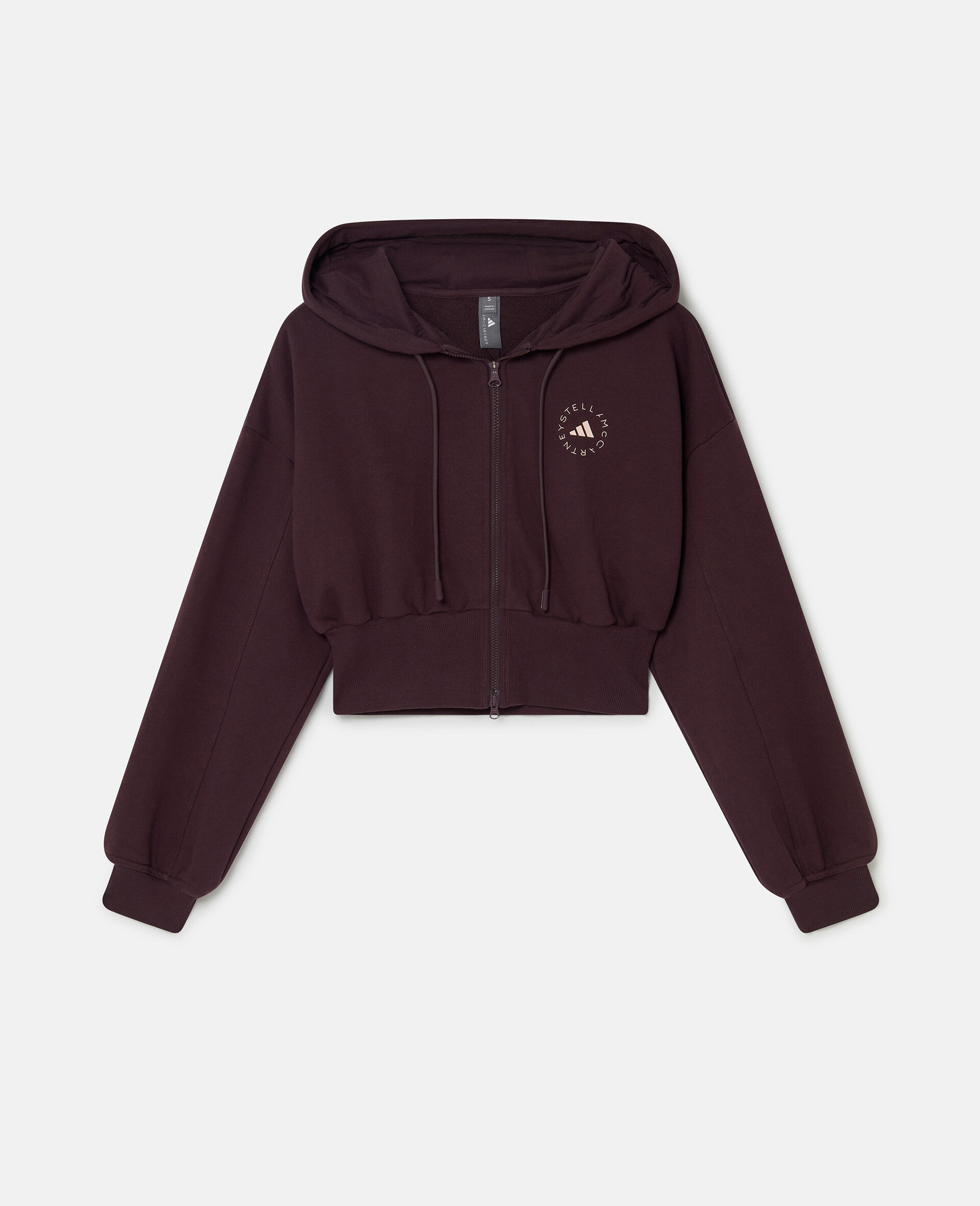Sweat a capuche court TrueCasuals-Rouge-large image number 0